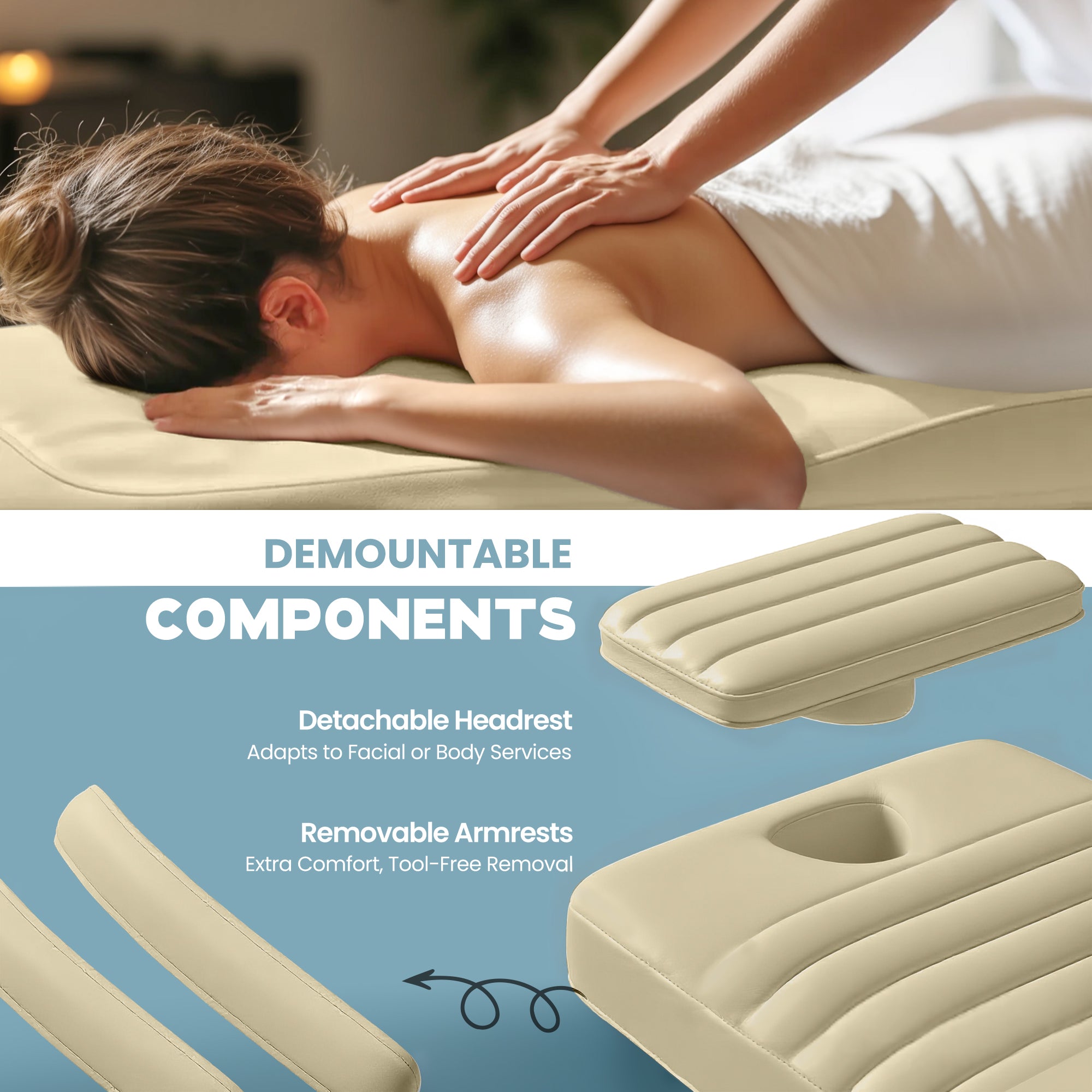 Advwin Electric Massage Chair with LED Light