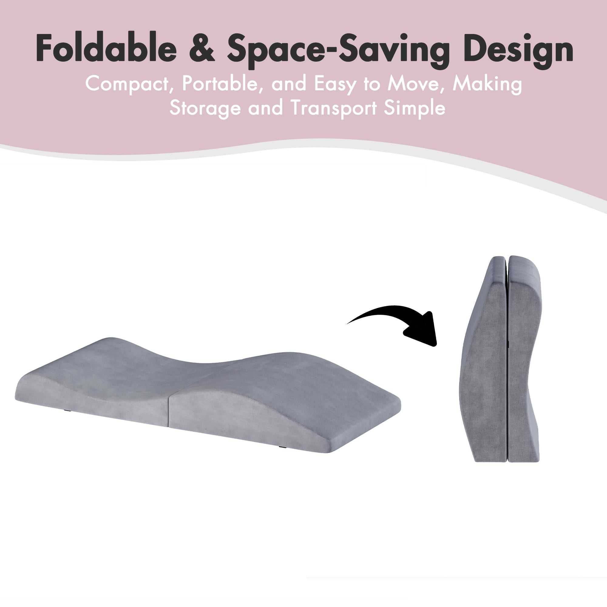 Advwin Foldable Curvy Lash Bed Topper