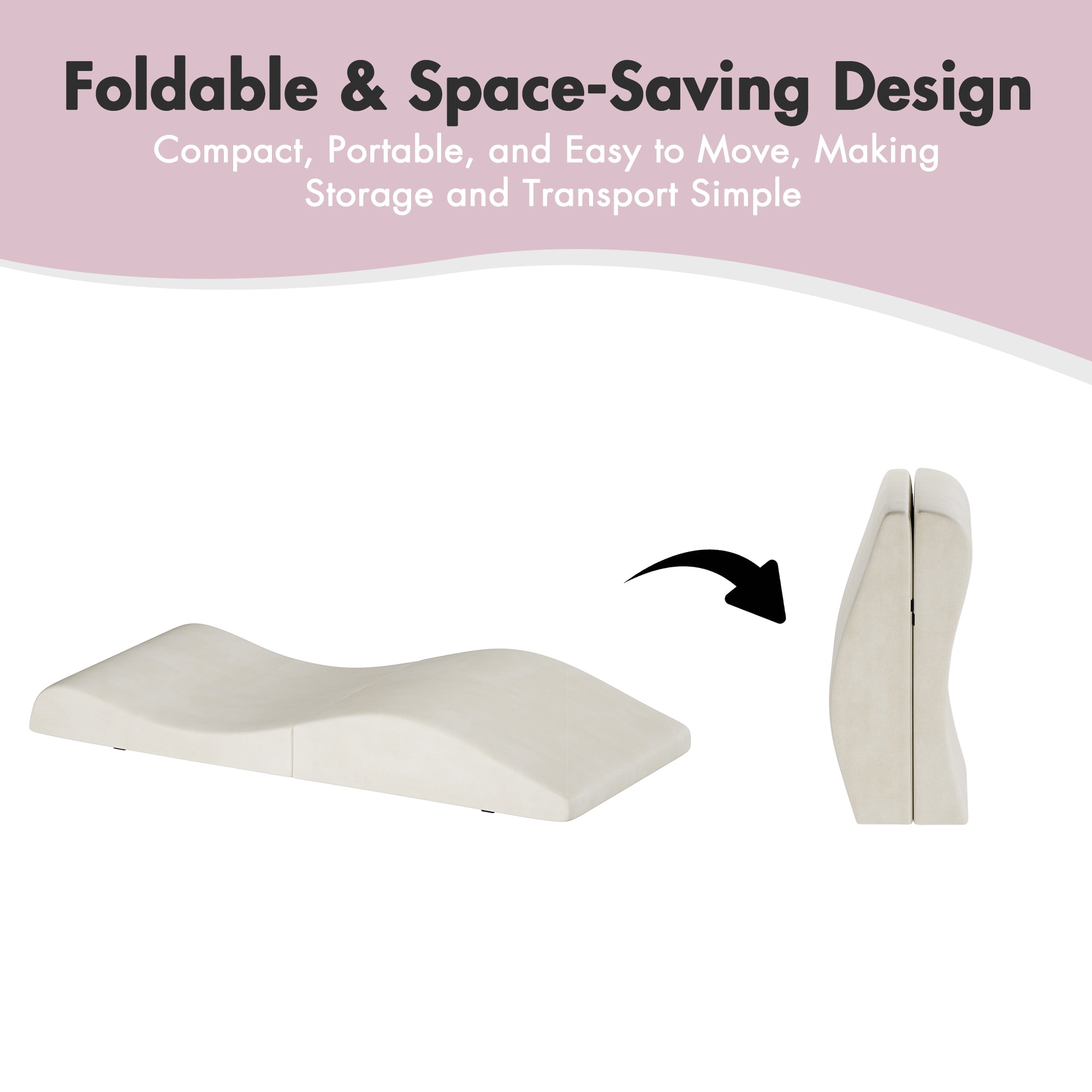 Advwin Foldable Curvy Lash Bed Topper