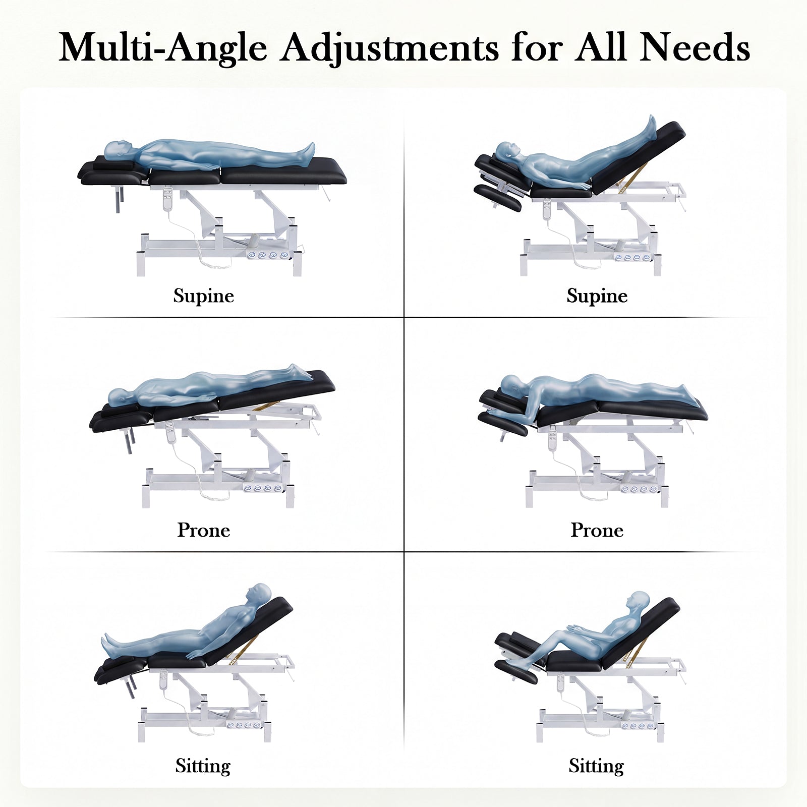 Advwin 2-Motor Electric Massage Treatment Table