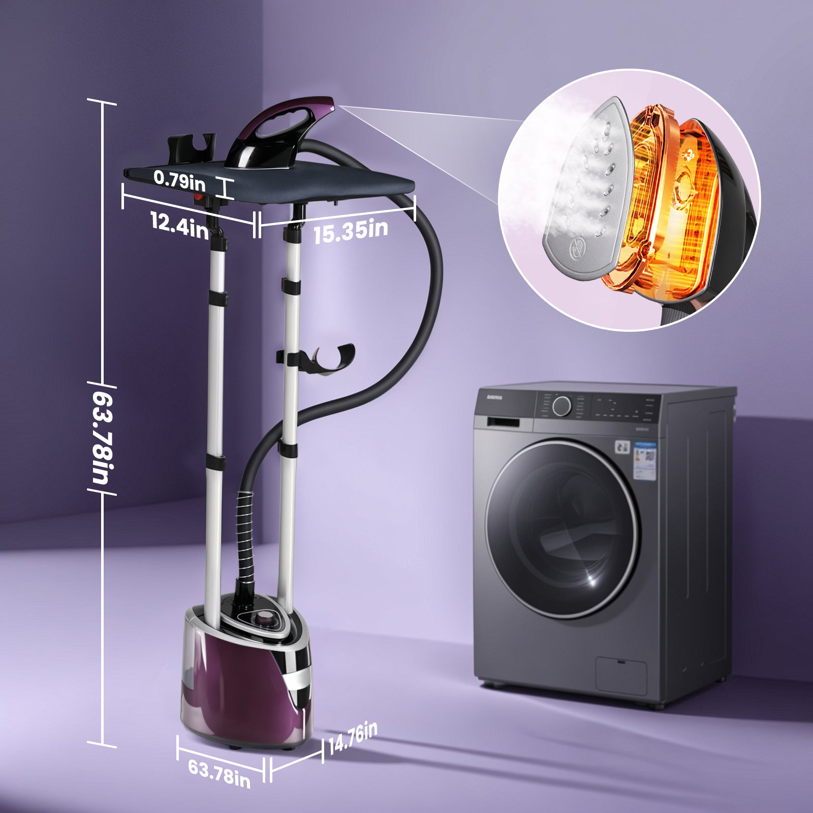 handheld garment steamer