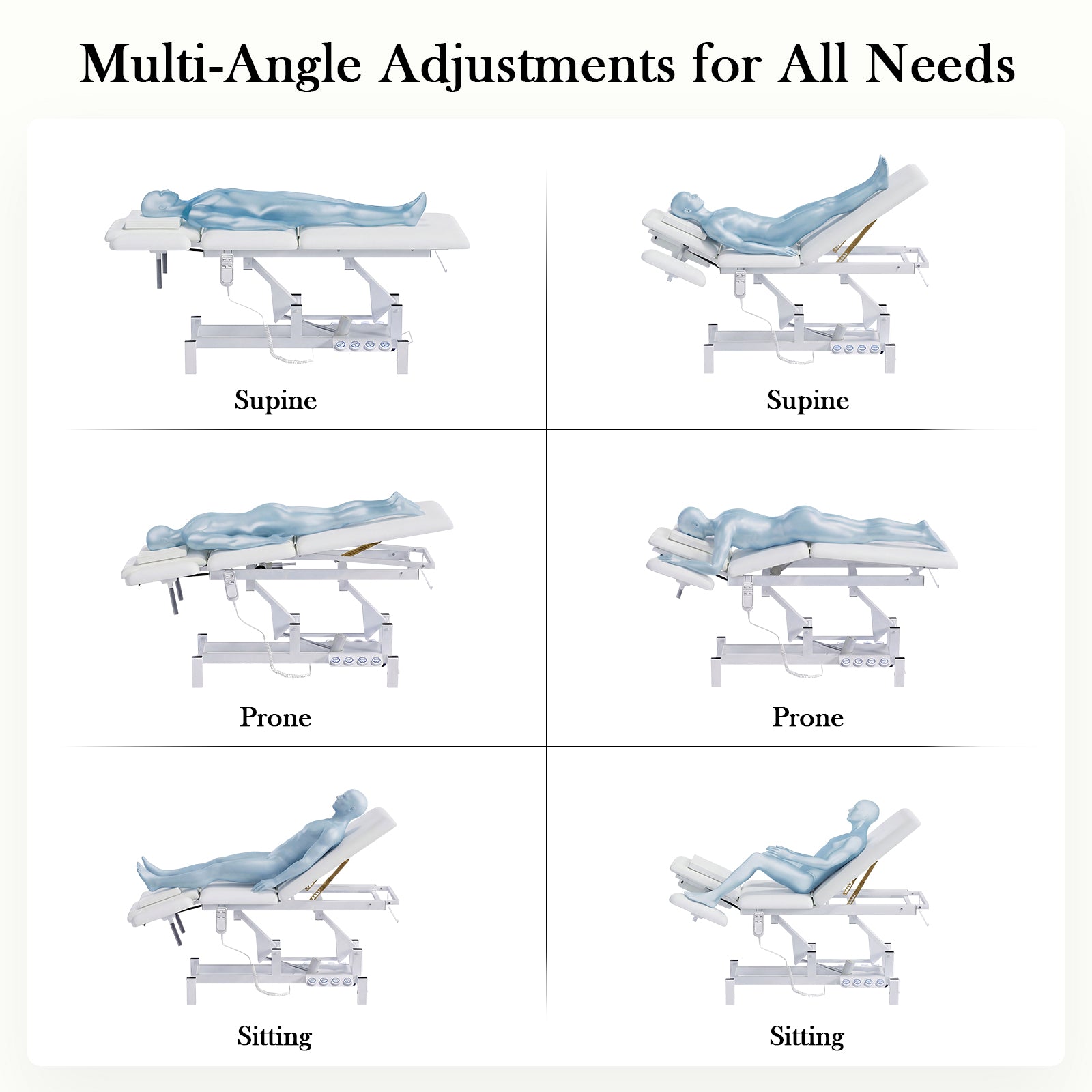 Advwin 2-Motor Electric Massage Treatment Table