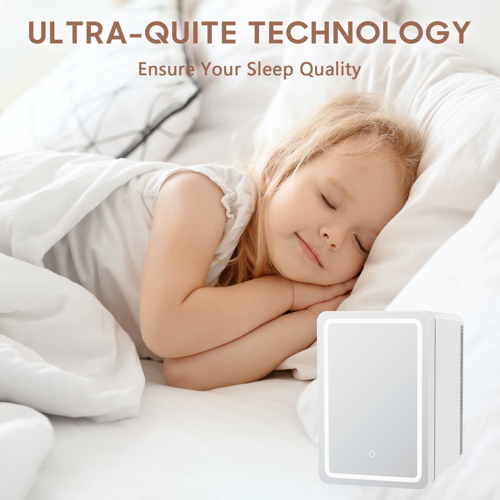 Advwin 20L Skincare Mini Fridge with Mirror