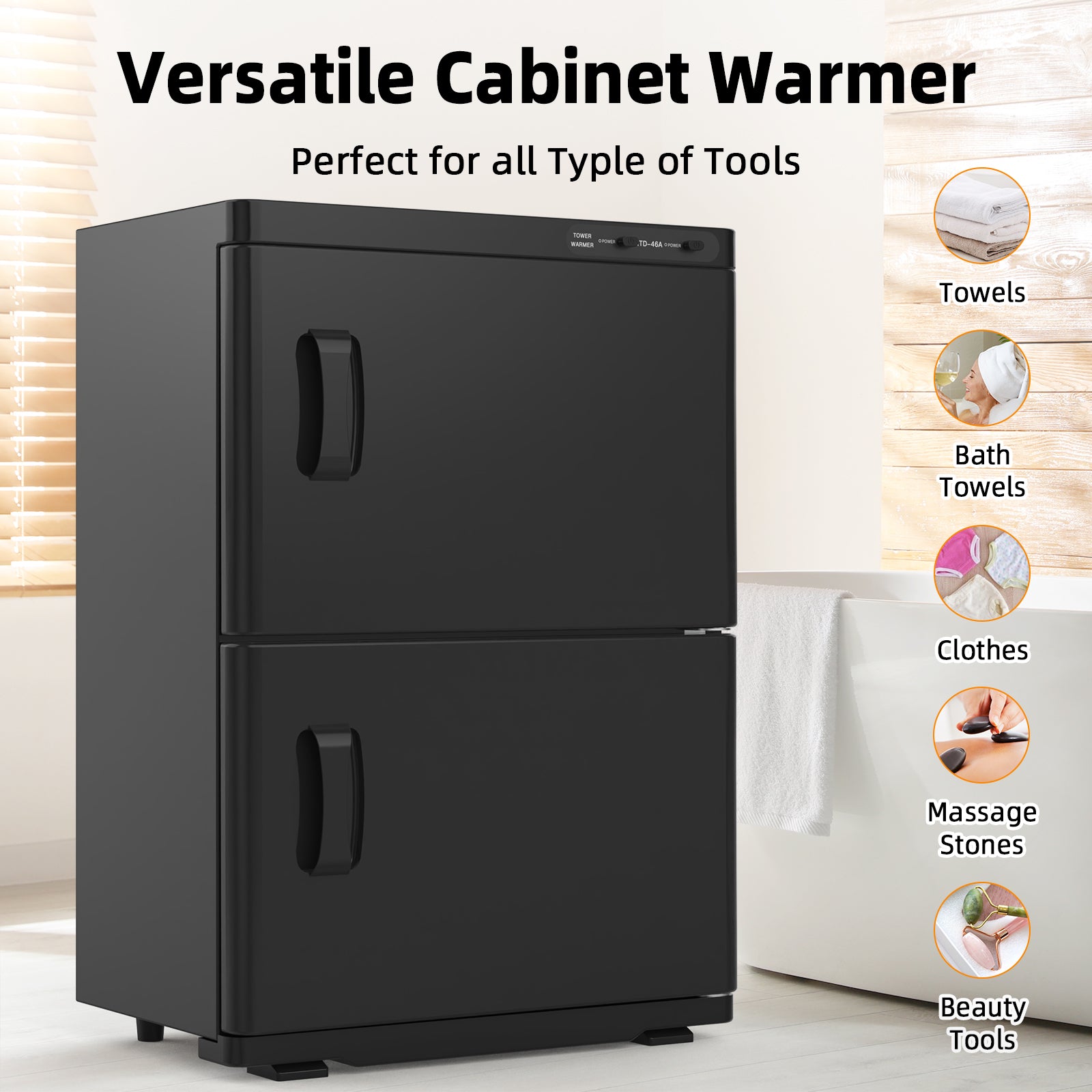 Advwin 46L Hot Towel Warmer Large Capacity