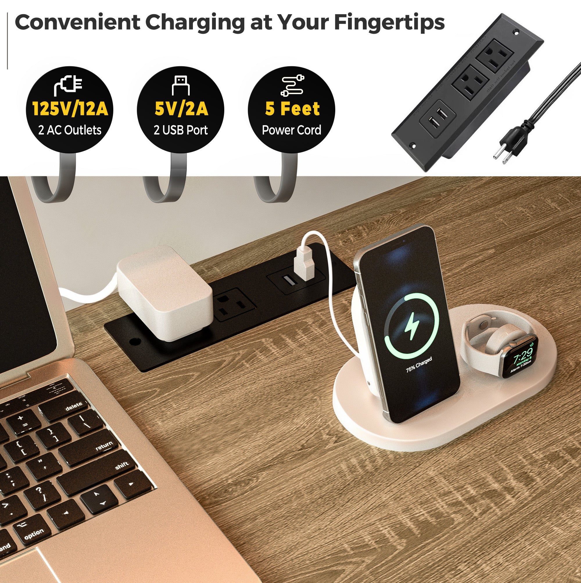 Advwin Loft Bed with Desk and Stairs (Low Stock)