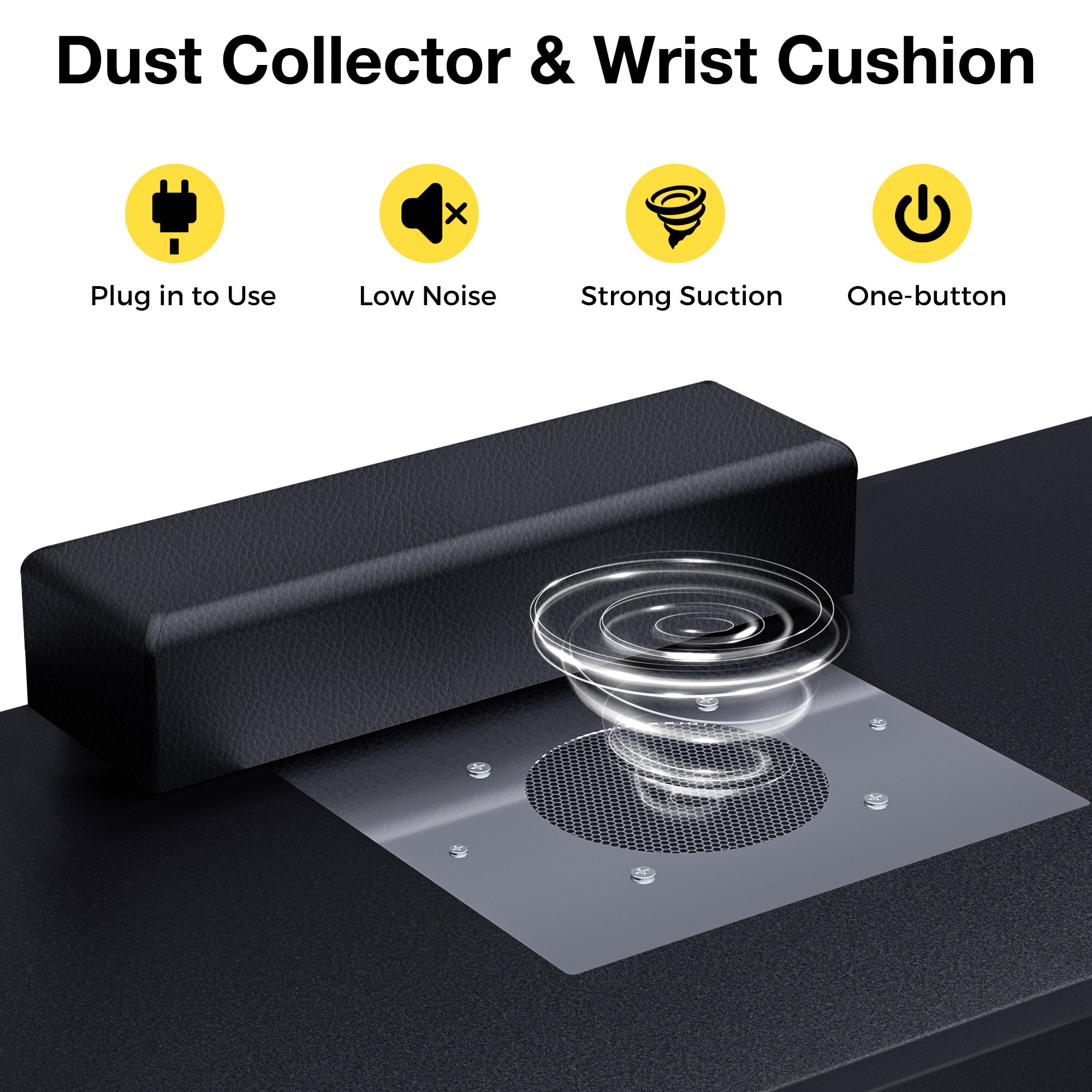 Advwin Manicure Table with LED Light