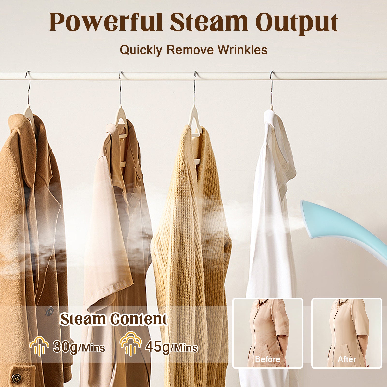 Advwin Garment Steamer 10 Steam Levels