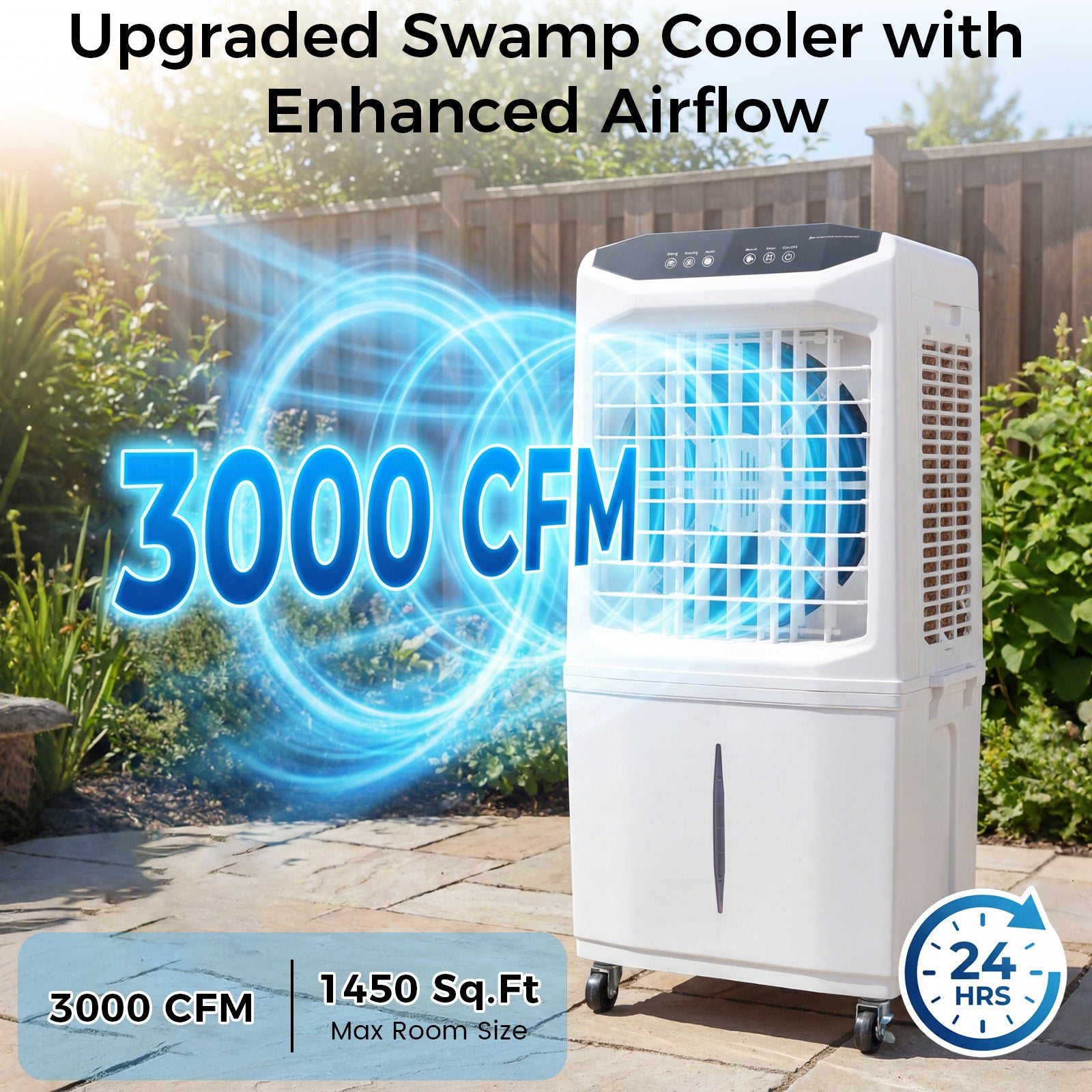 Advwin 3300 CFM Evaporative Swamp Cooler