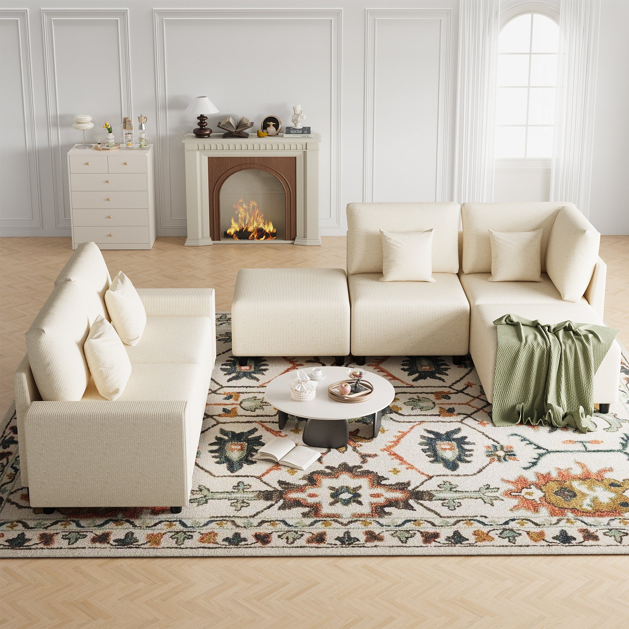 Advwin Luxury Oversized Minimalist Cloud Couch