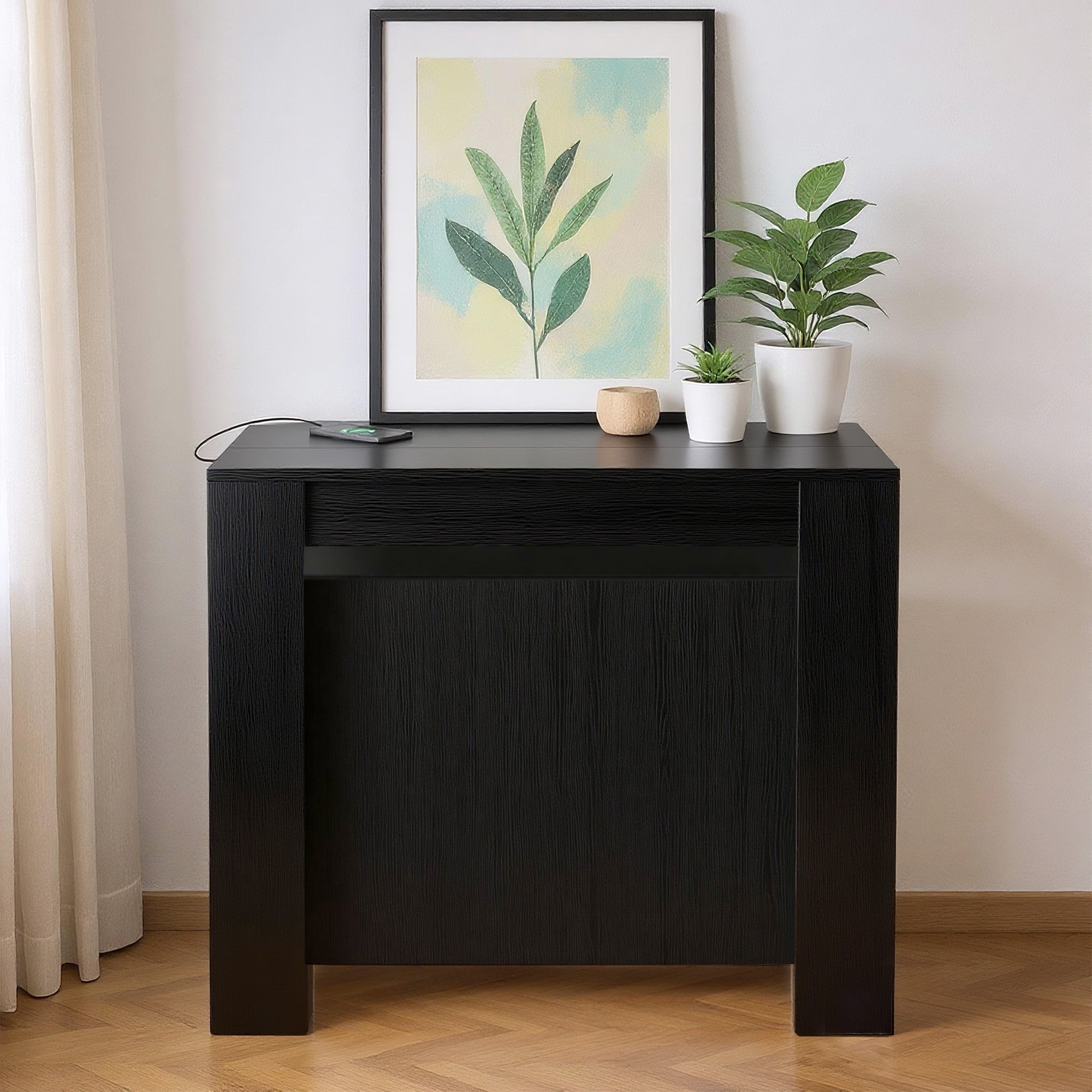 Advwin Extendable Dining Table with Outlet