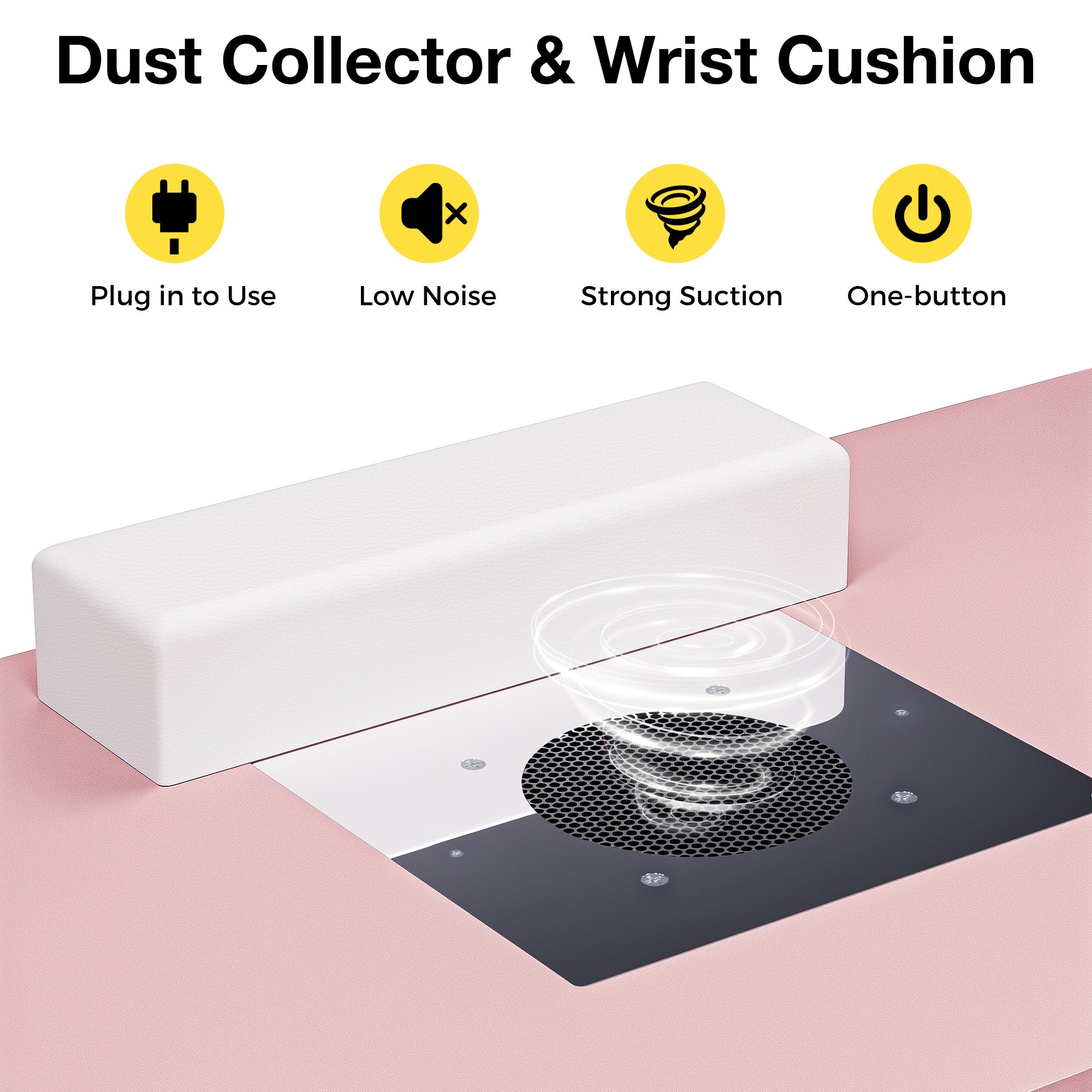 Advwin Manicure Table with LED Light