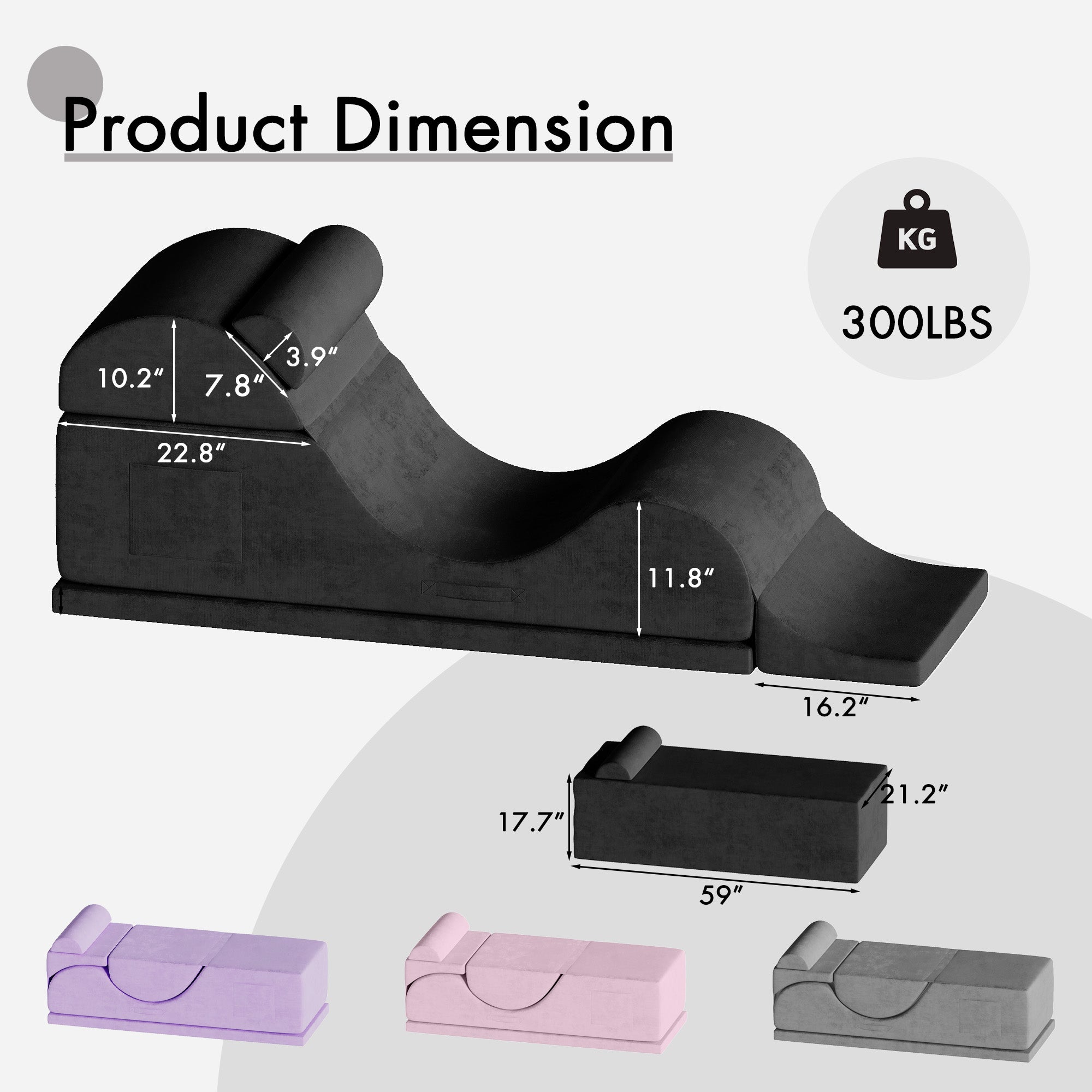 Advwin Convertible Yoga Chair for Adults (Pre-Order)