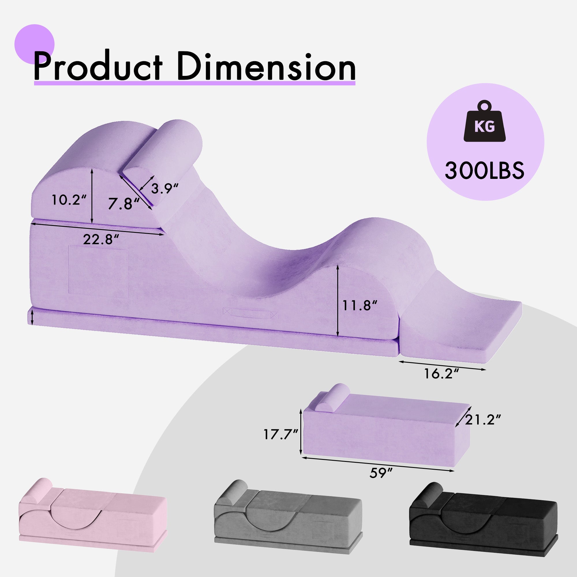 Advwin Convertible Yoga Chair for Adults (Pre-Order)