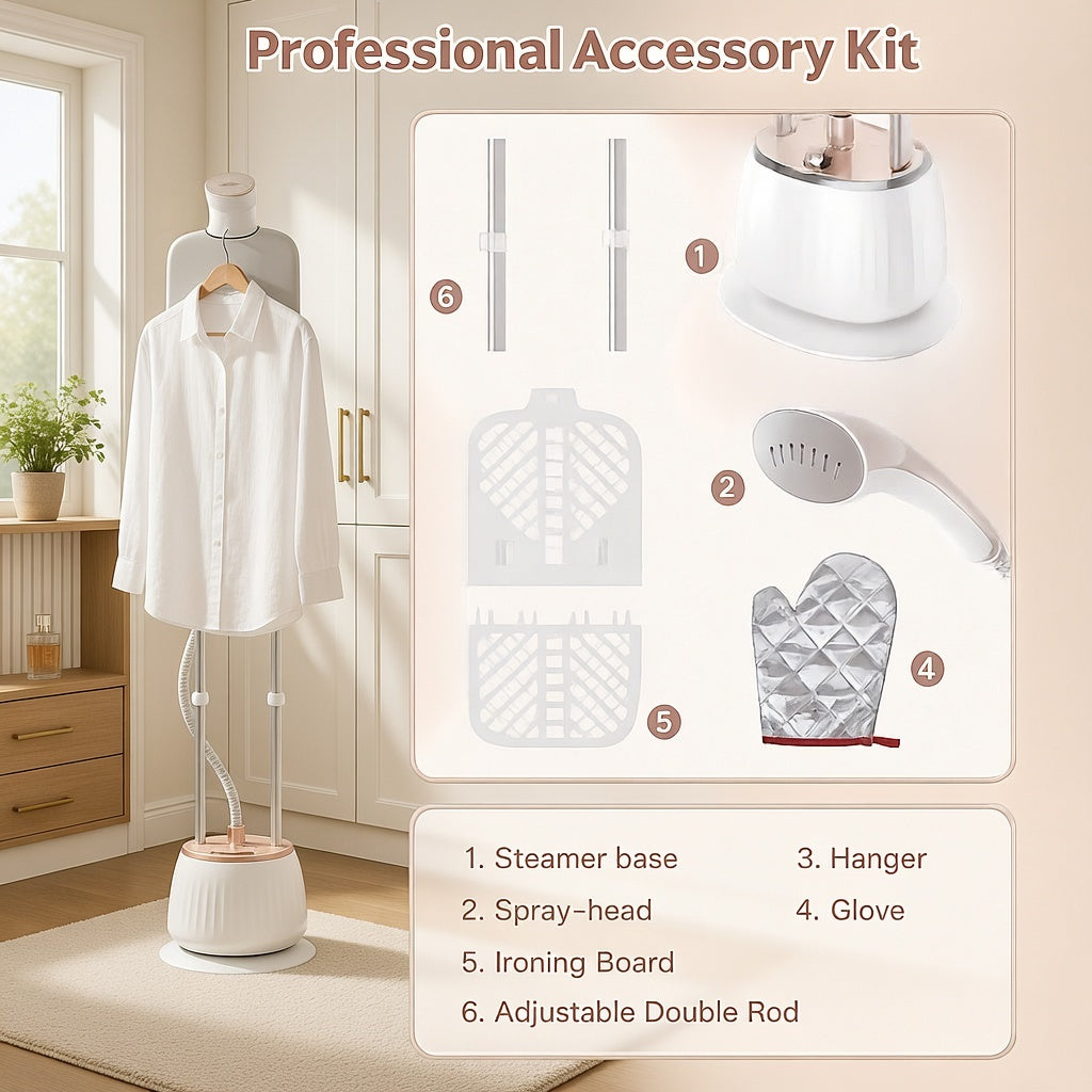 Advwin 1800W Standing Steamer for Clothes