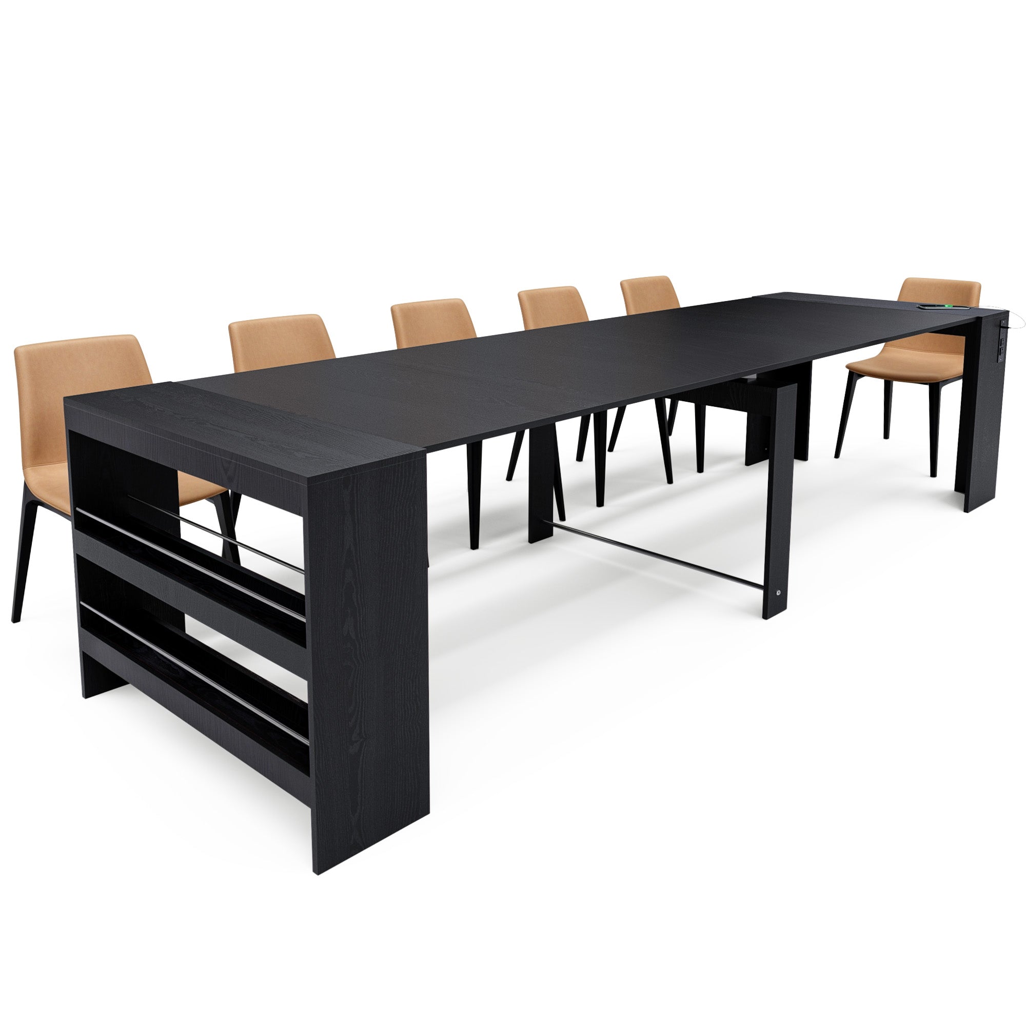 Advwin Extendable Dining Table with Outlet