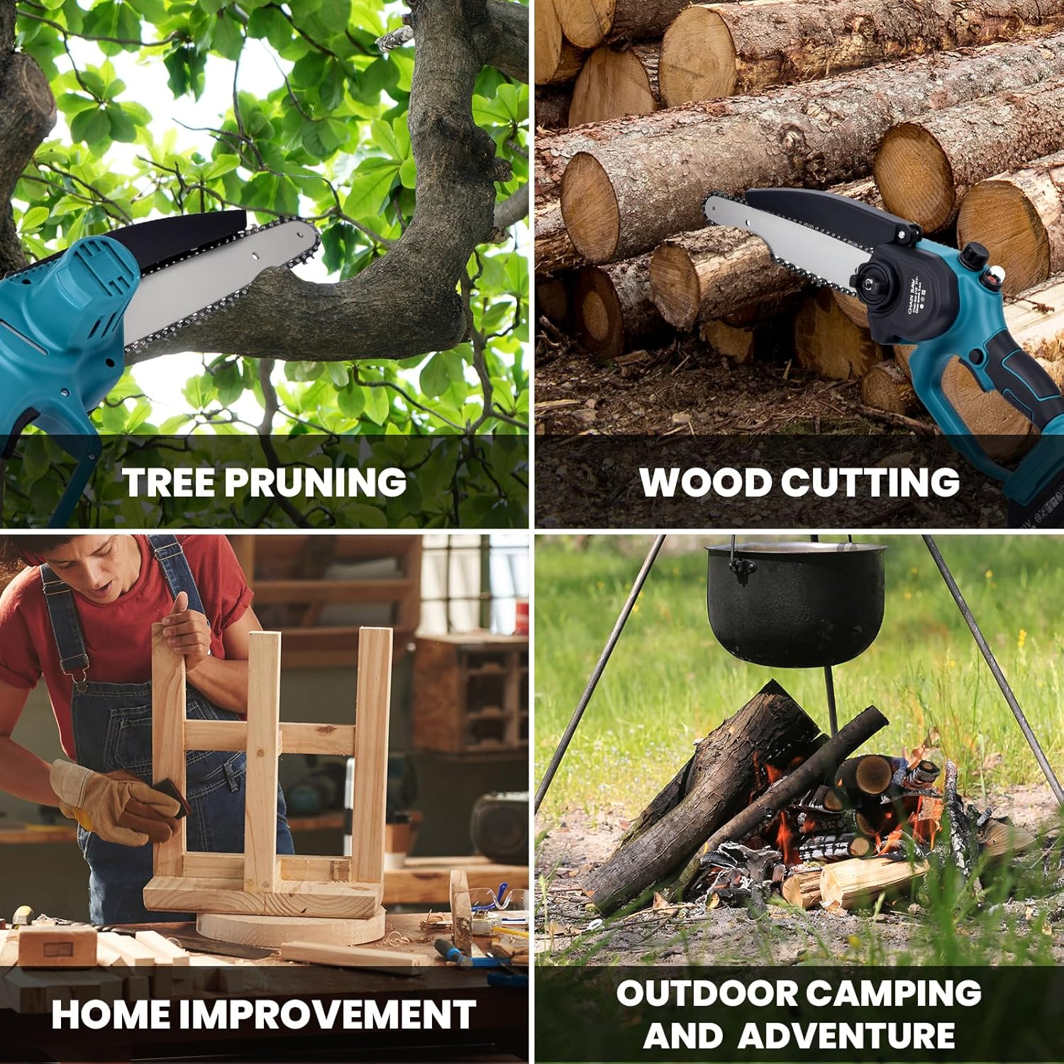 Advwin 2-in-1 Electric Pole Saw