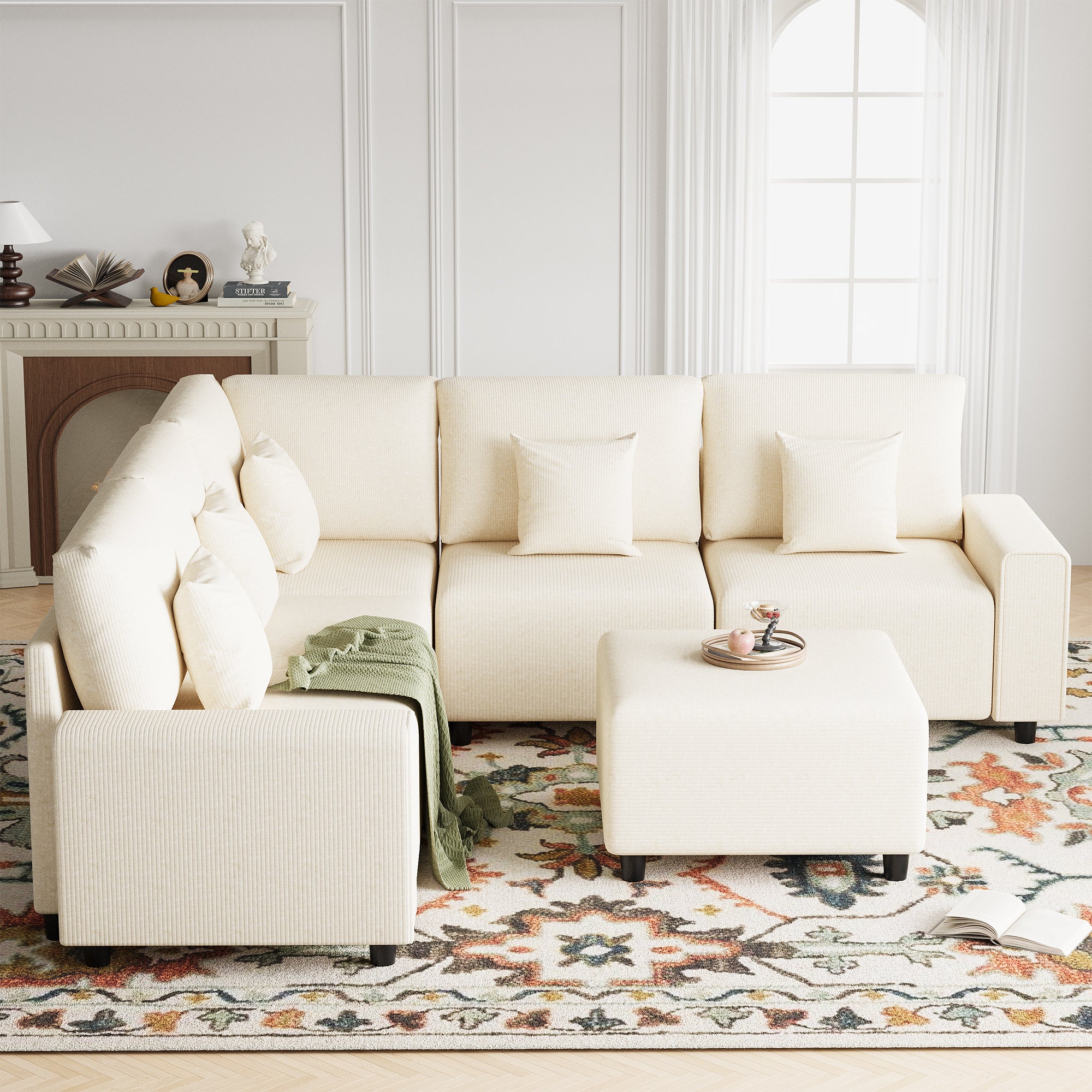 Advwin Luxury Oversized Minimalist Cloud Couch