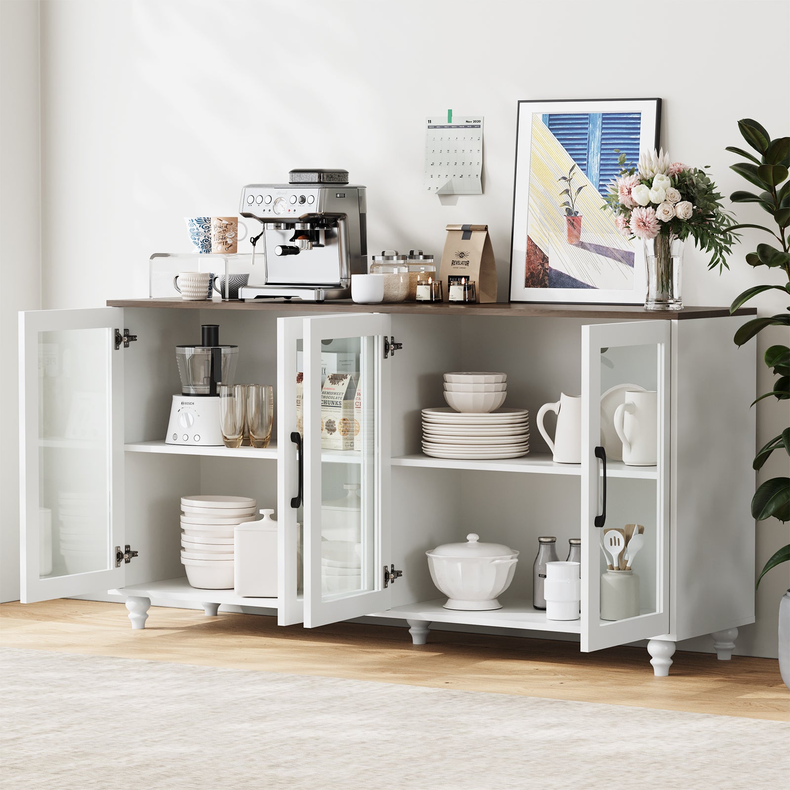 Advwin 3-Piece Entertainment Center for TVs