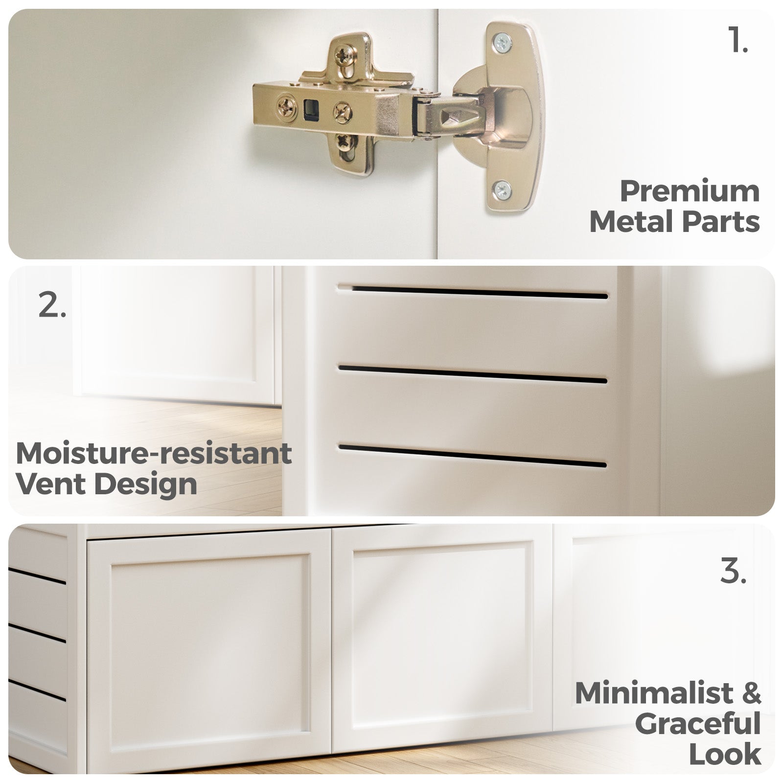 Advwin L-Shaped Corner Storage Bench