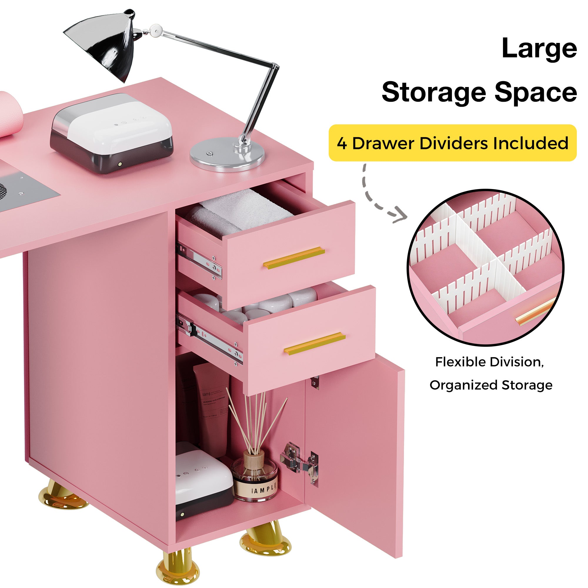 Storage spaces
