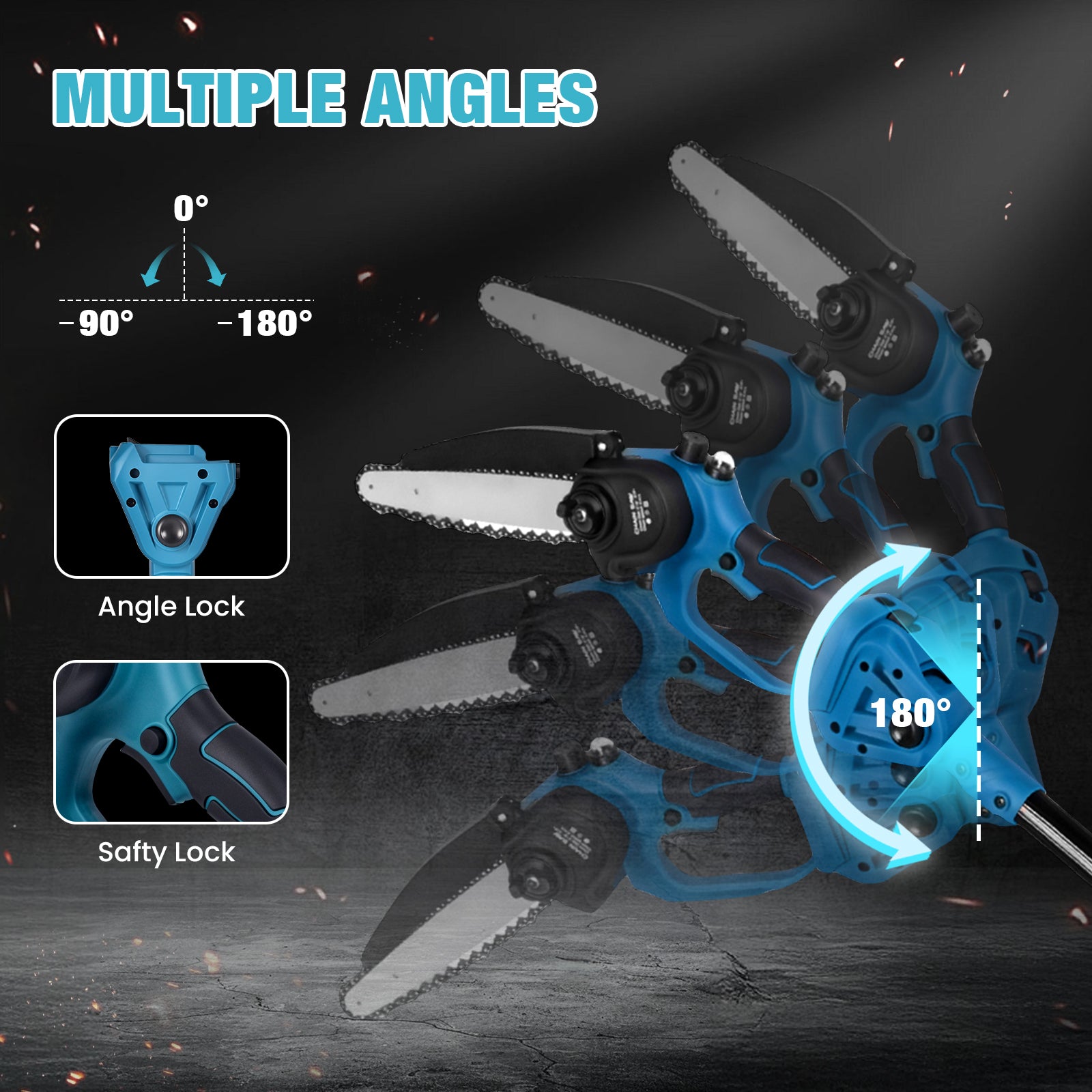 Advwin 2-in-1 Electric Pole Saw