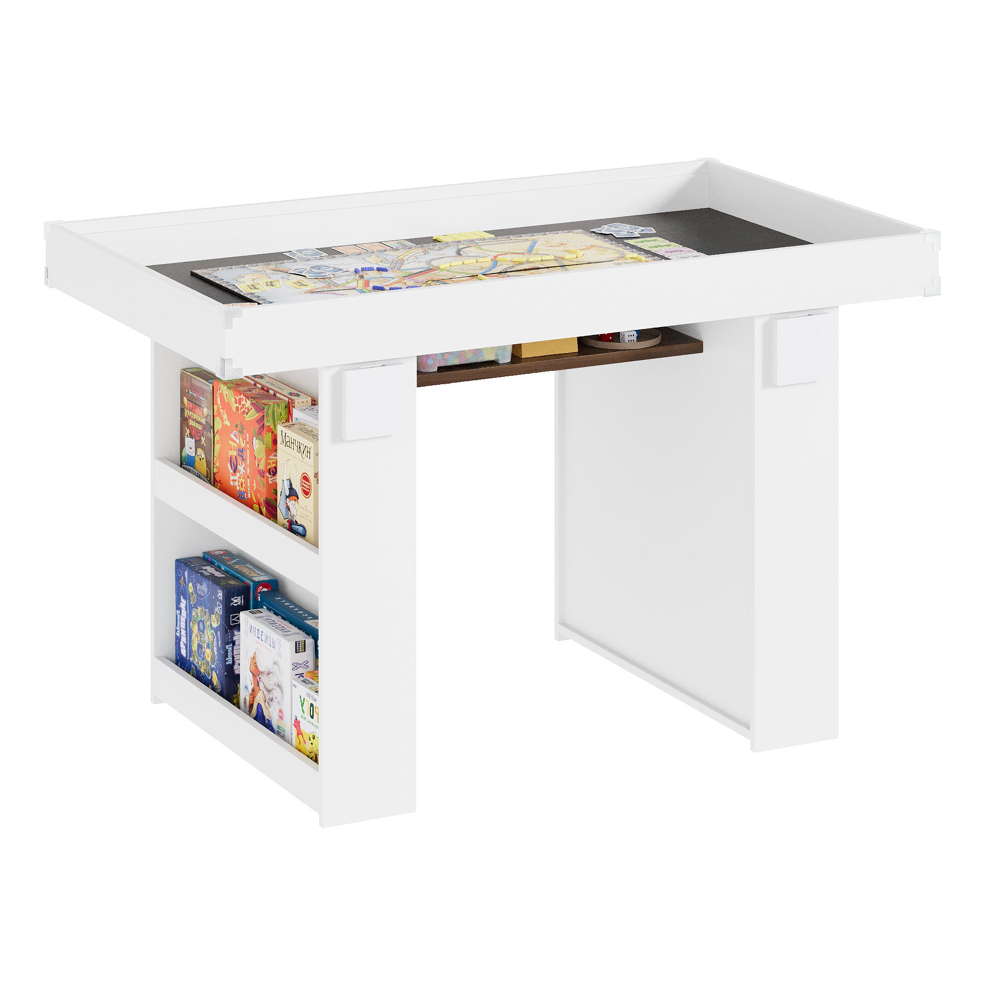 Advwin 2-in-1 Board Game Table with Removable Top