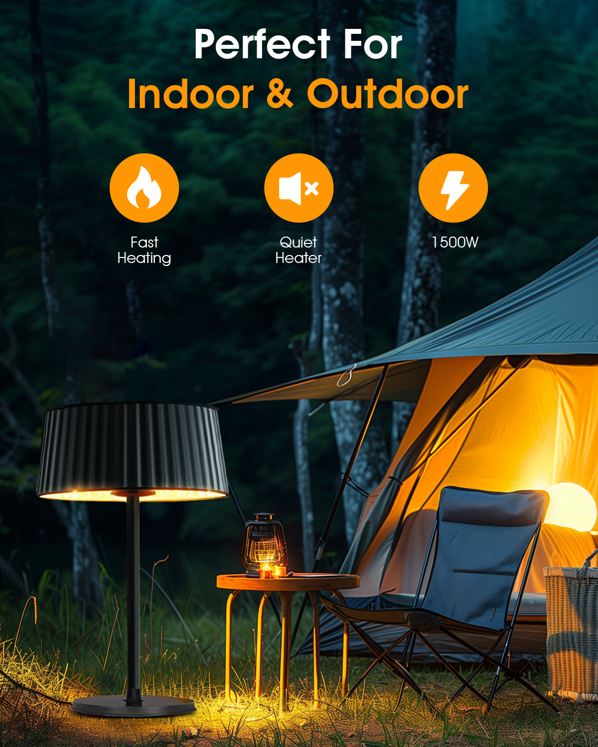 Advwin Electric Infrared Patio Heater 1500W (Pre-Order)