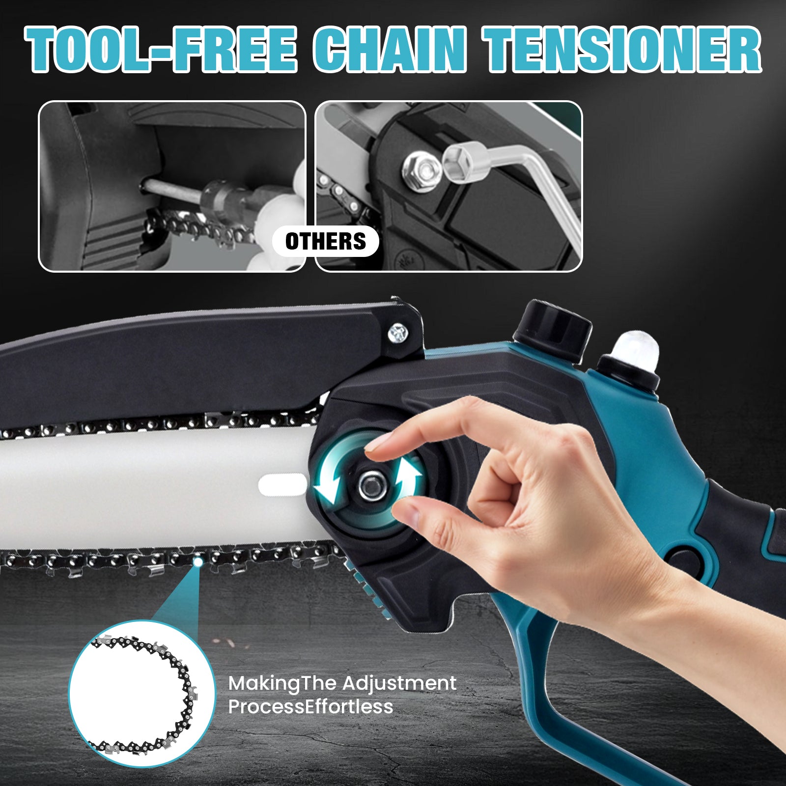 Advwin 2-in-1 Electric Pole Saw