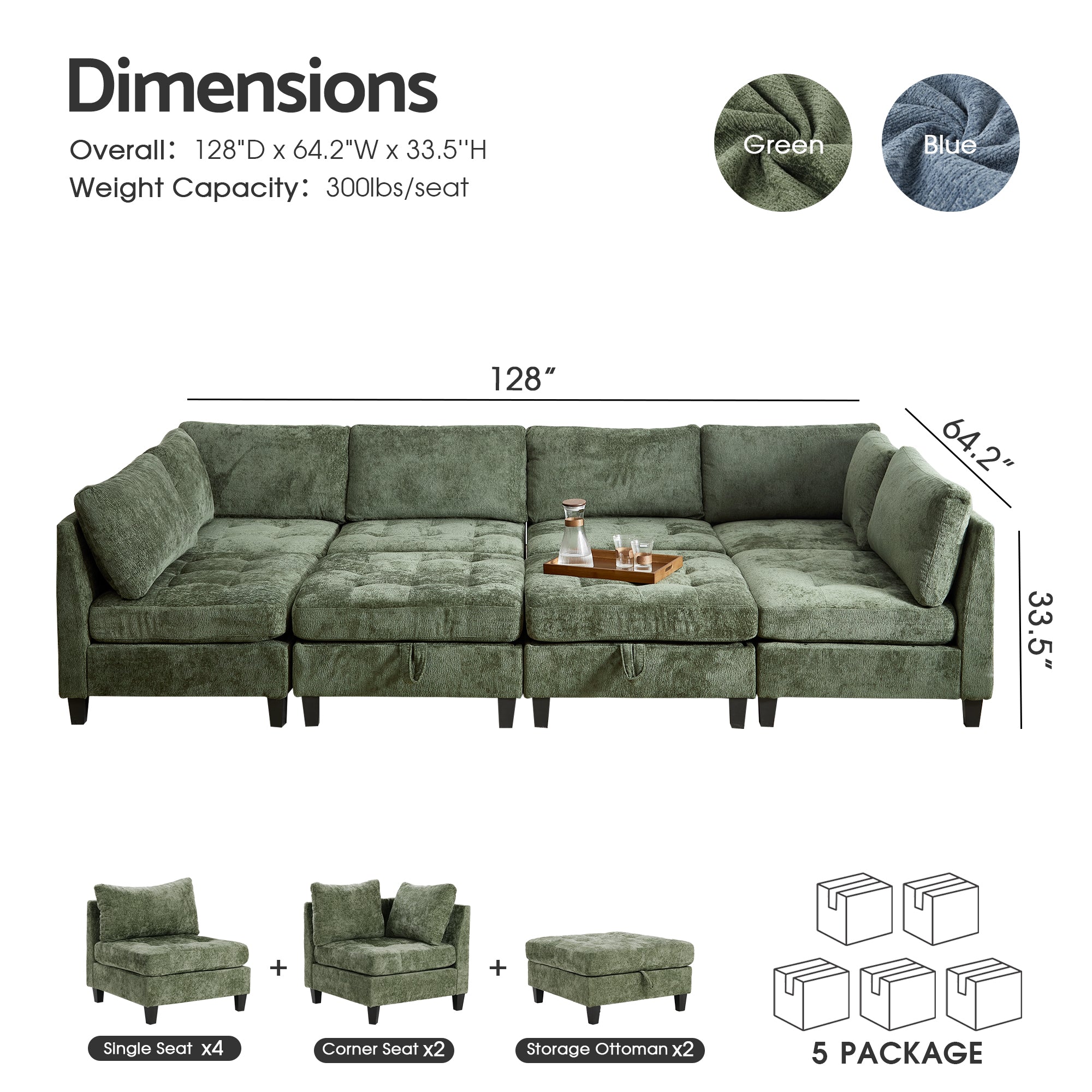 compression modular sectional sofas