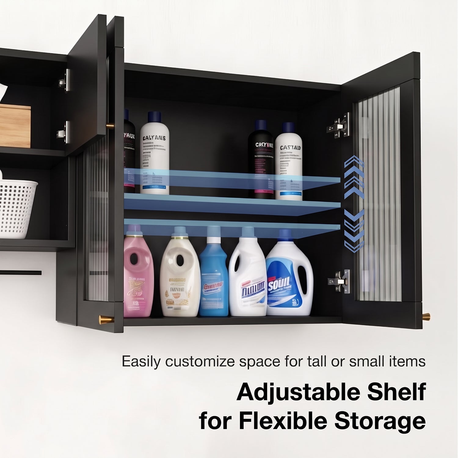 Advwin Wall Mounted Laundry Room Cabinet Set