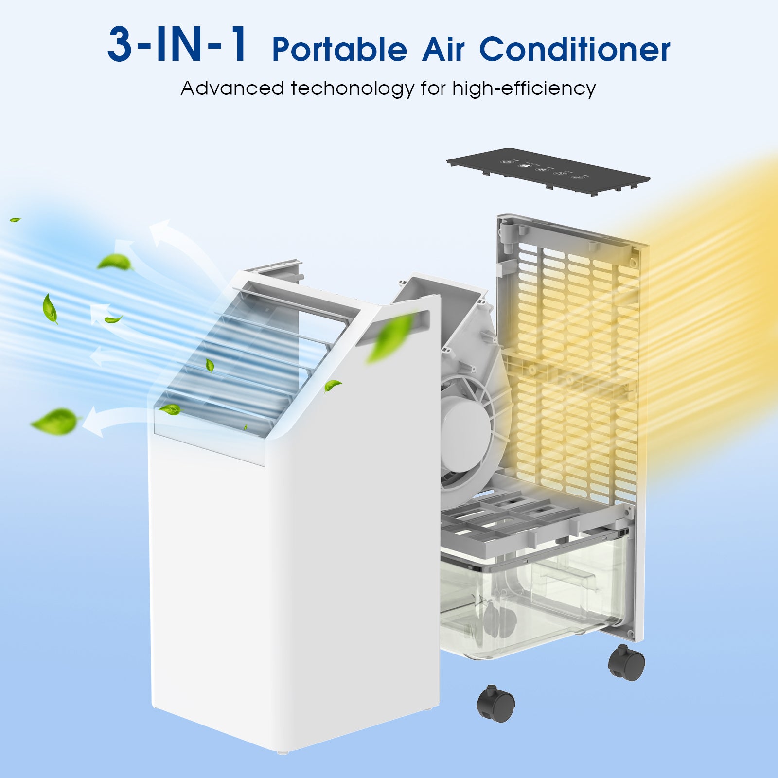 Advwin 3-IN-1 Portable Air Conditioner