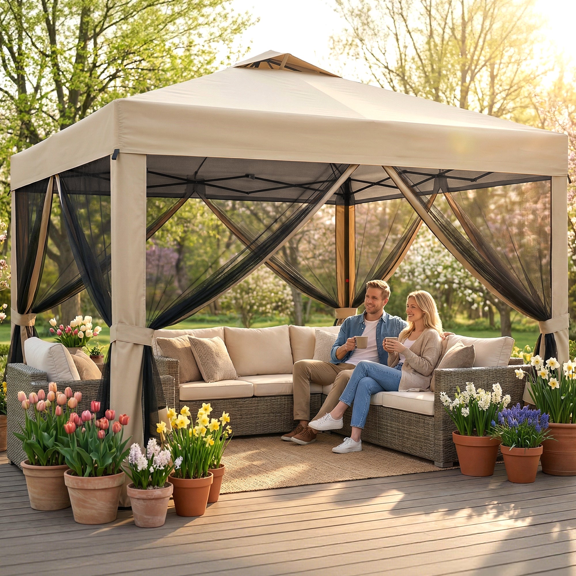 Advwin Outdoor Portable Instant Folding Gazebo
