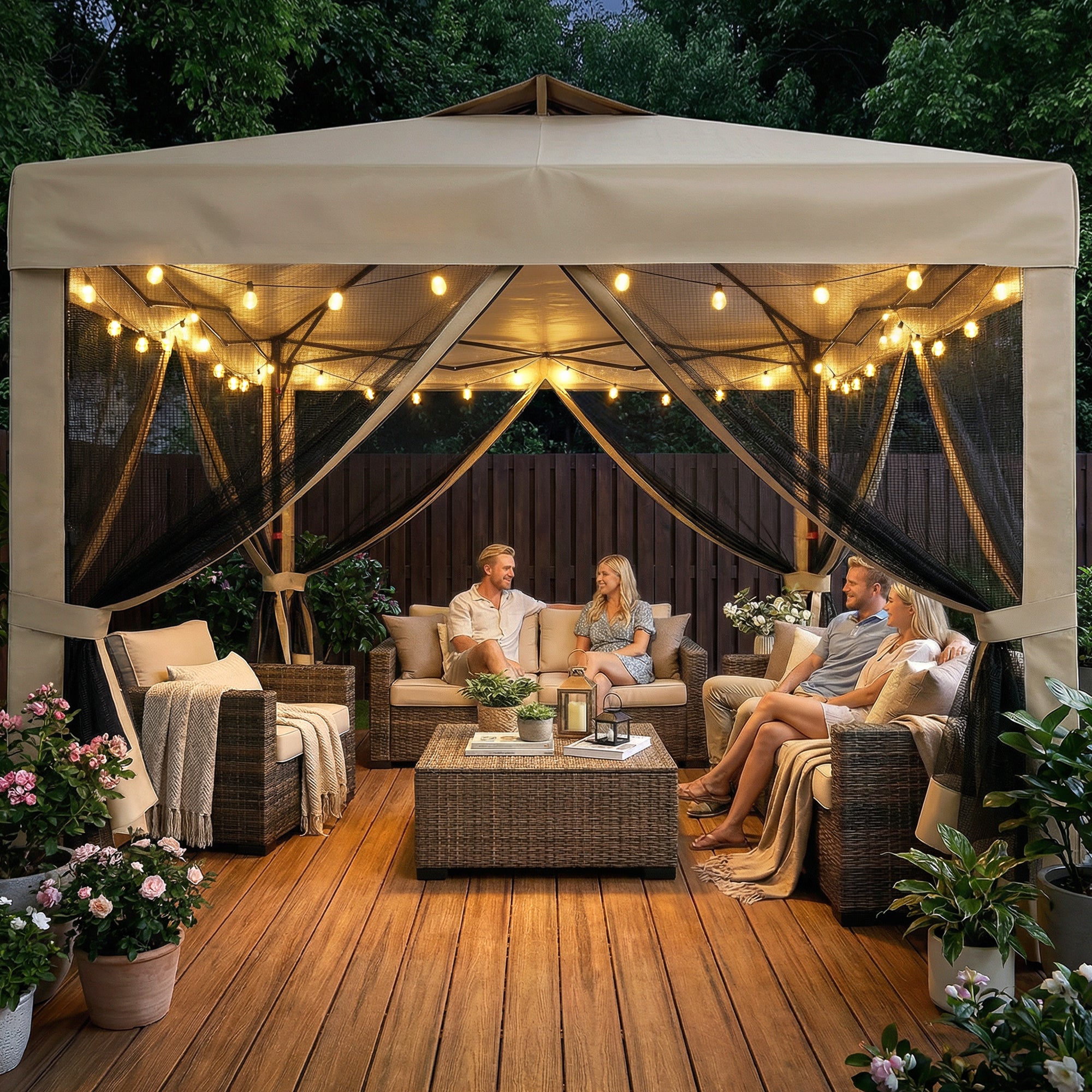 Advwin Outdoor Portable Instant Folding Gazebo