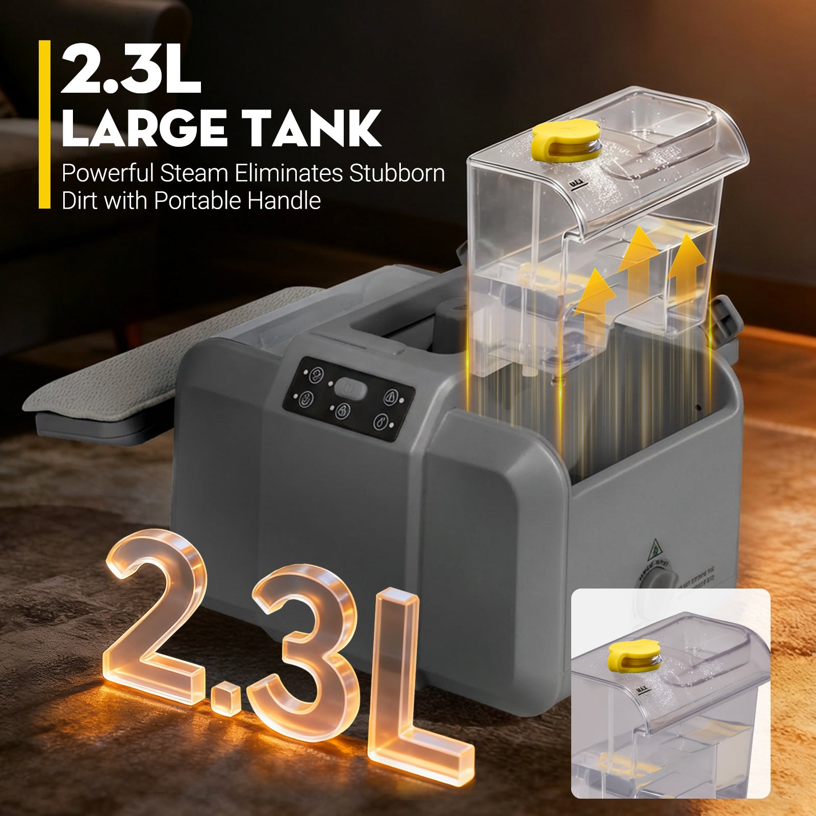 Advwin Steam Cleaner Chemical-Free High-Pressure