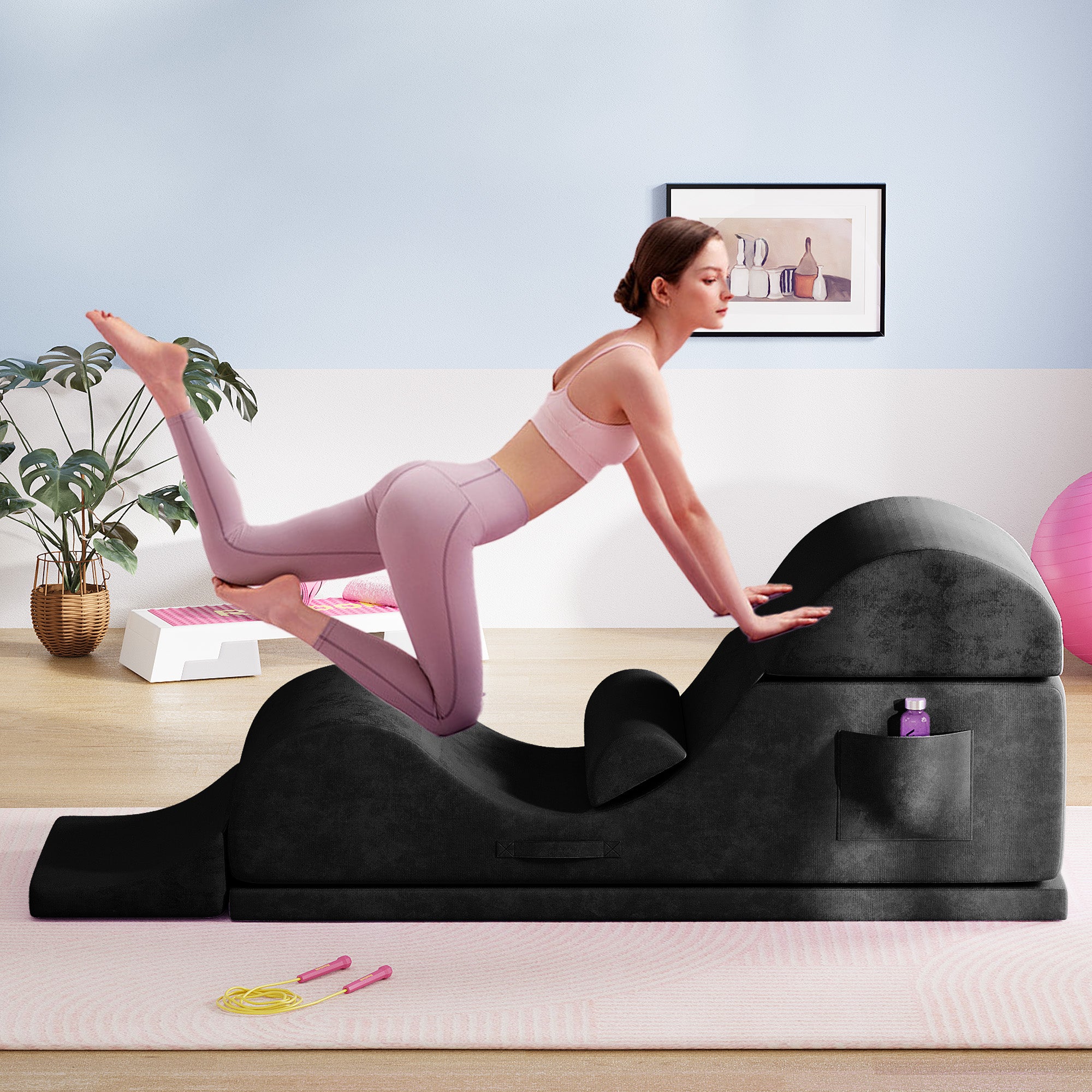 Advwin Convertible Yoga Chair for Adults