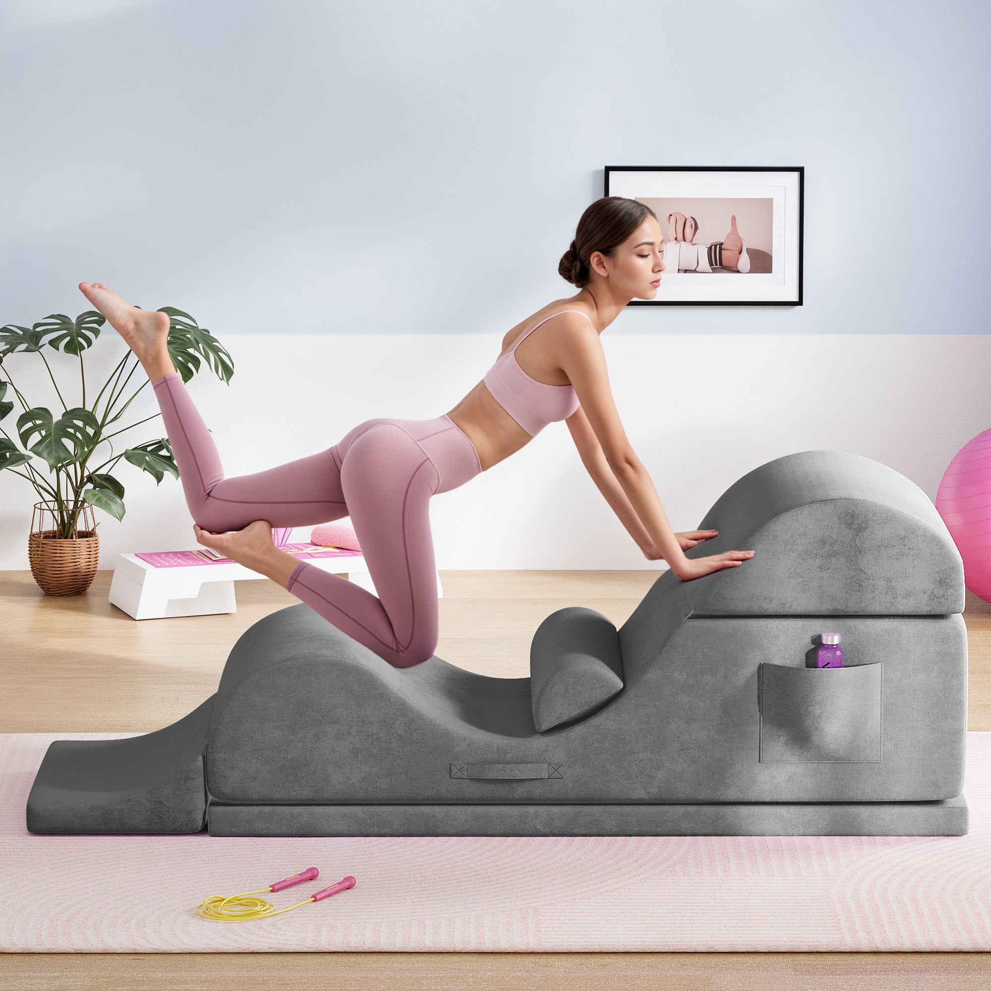 Advwin Convertible Yoga Chair for Adults
