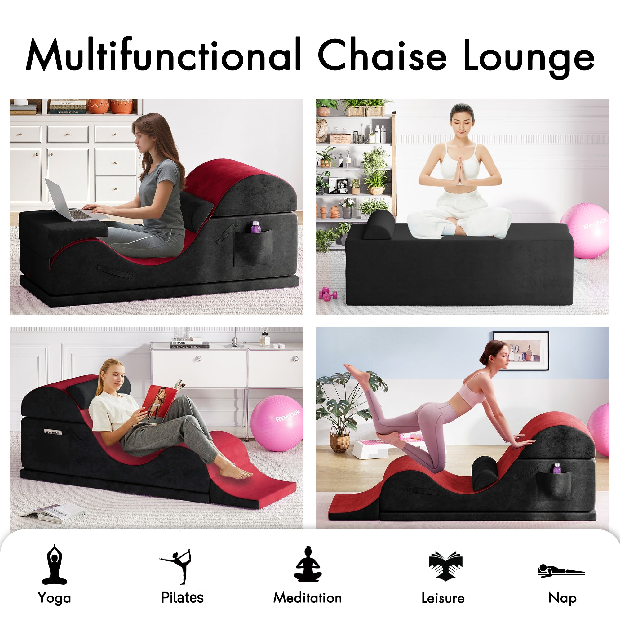 Advwin Convertible Yoga Chair for Adults