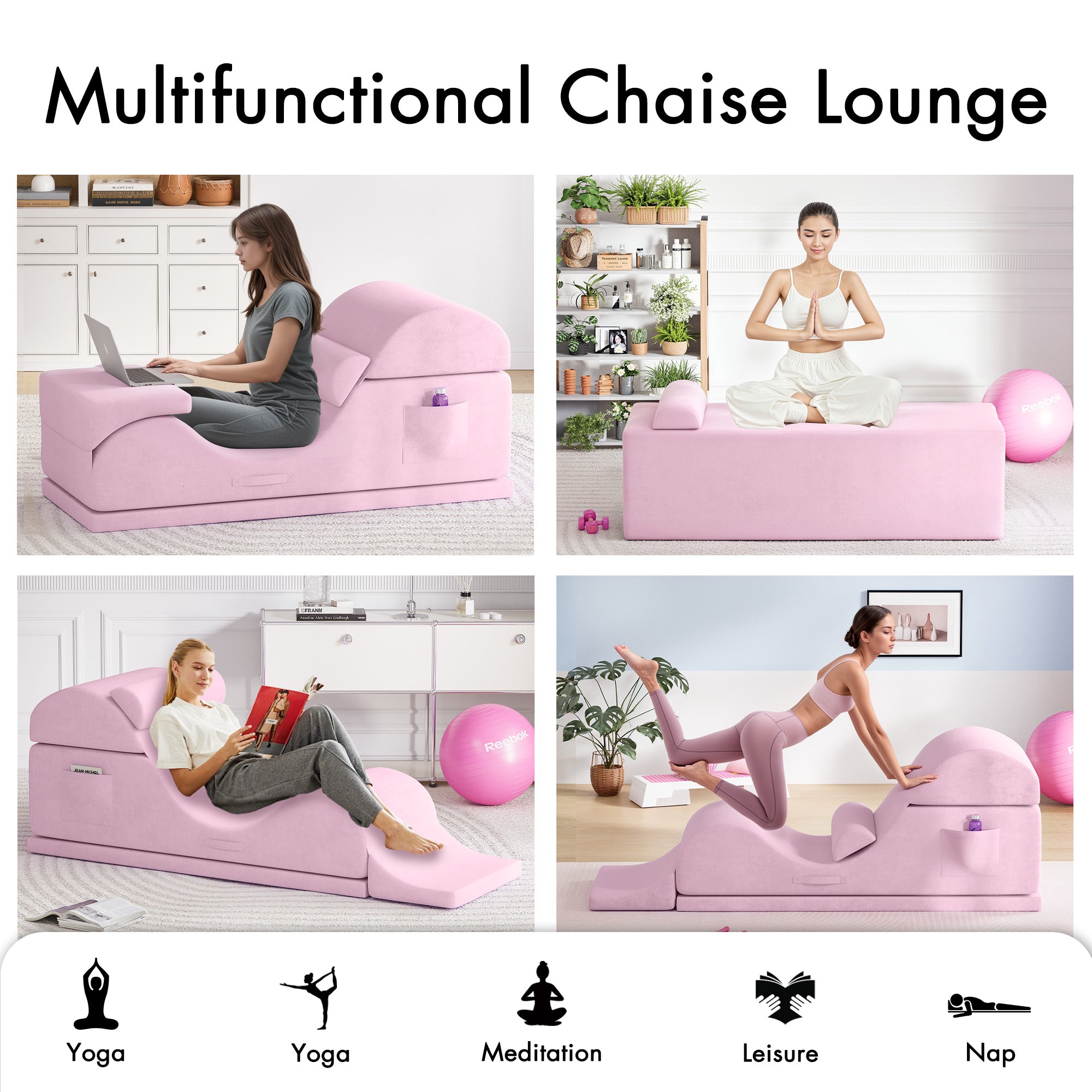 Advwin Convertible Yoga Chair for Adults