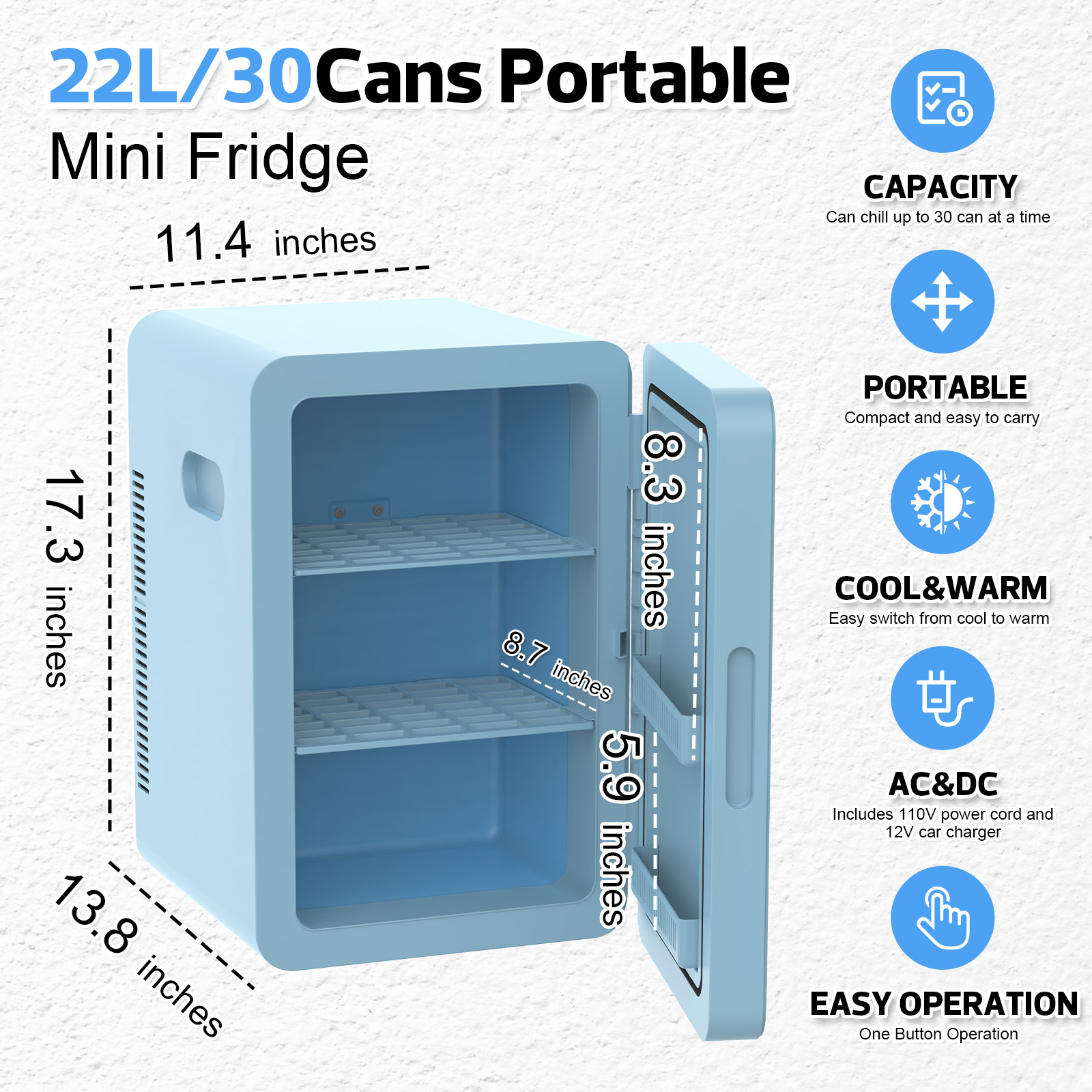 portable mini fridge 