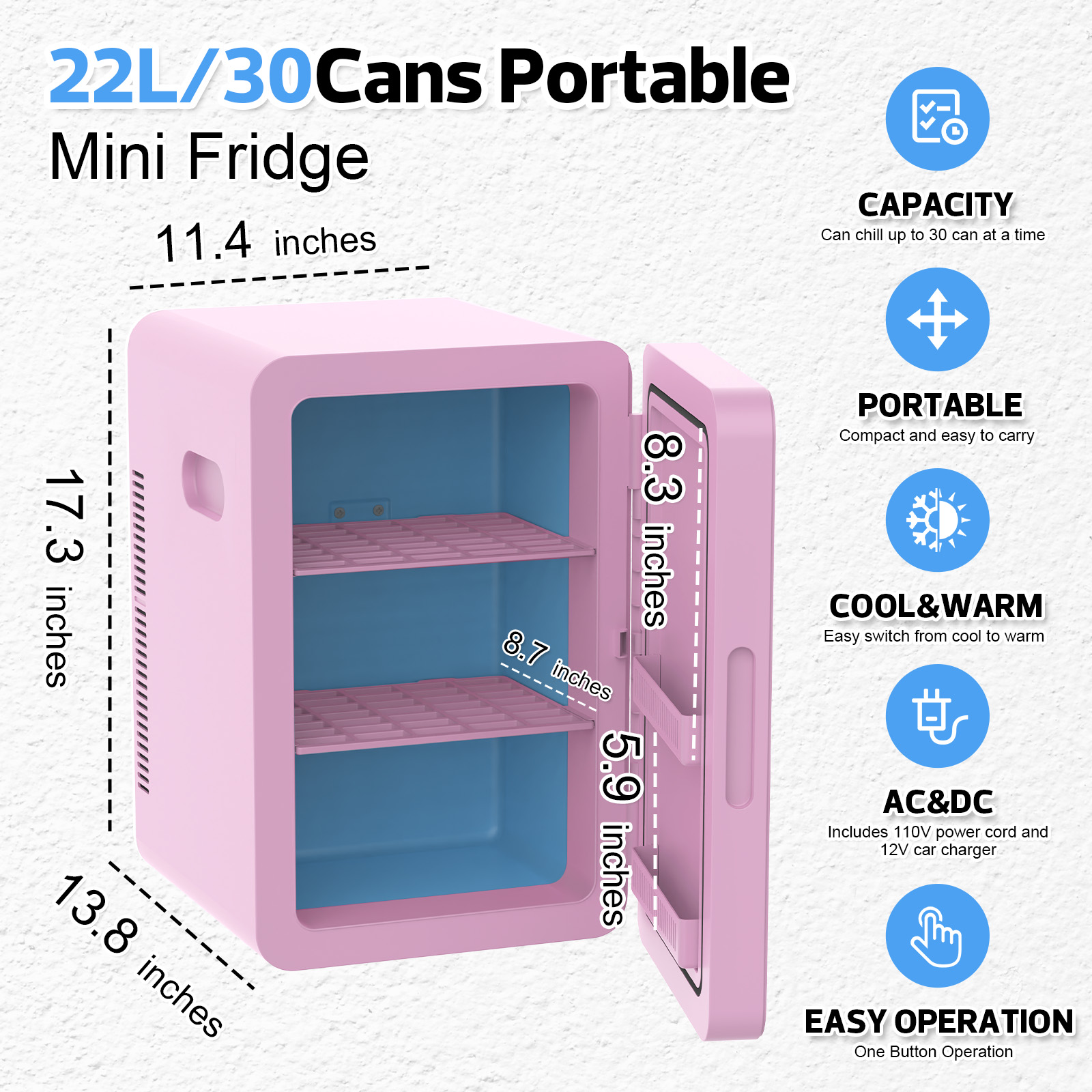 portable mini fridge