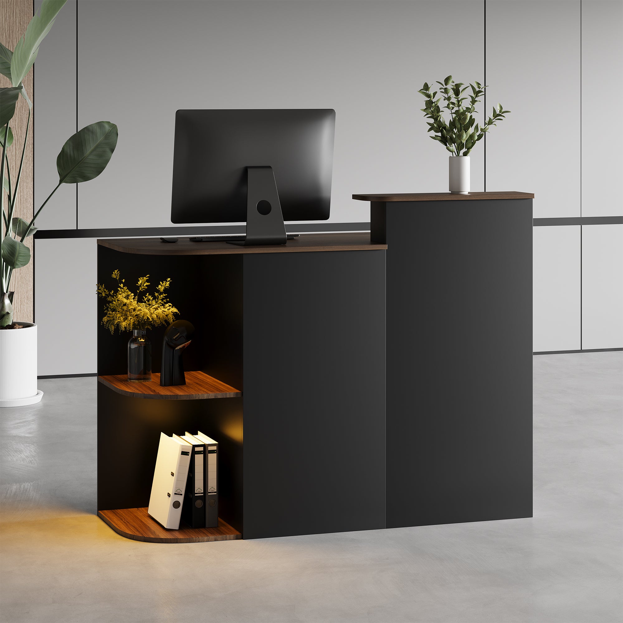 Advwin LED Reception Desk for Office