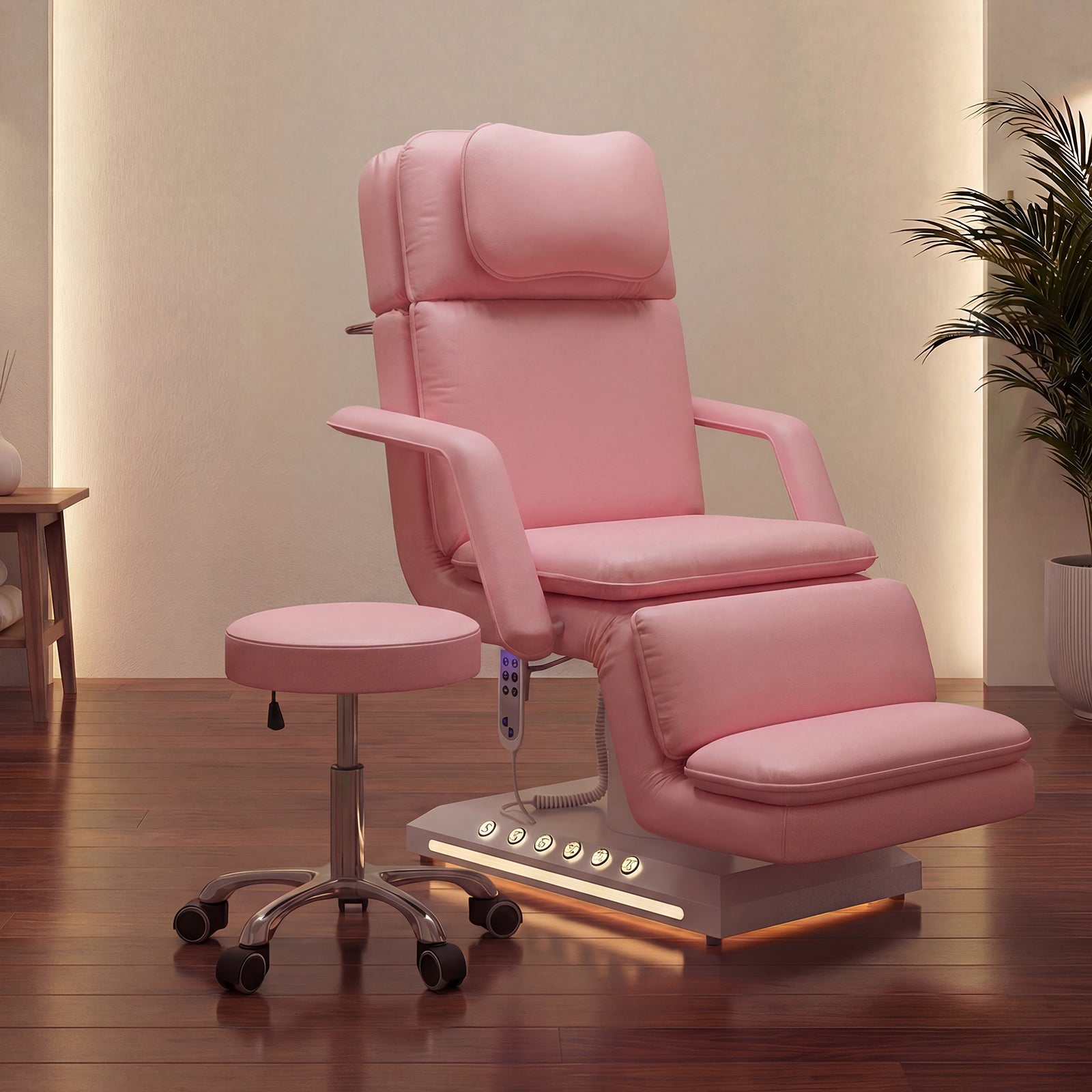 Advwin 3 Motor Electric Massage Table w/Stool