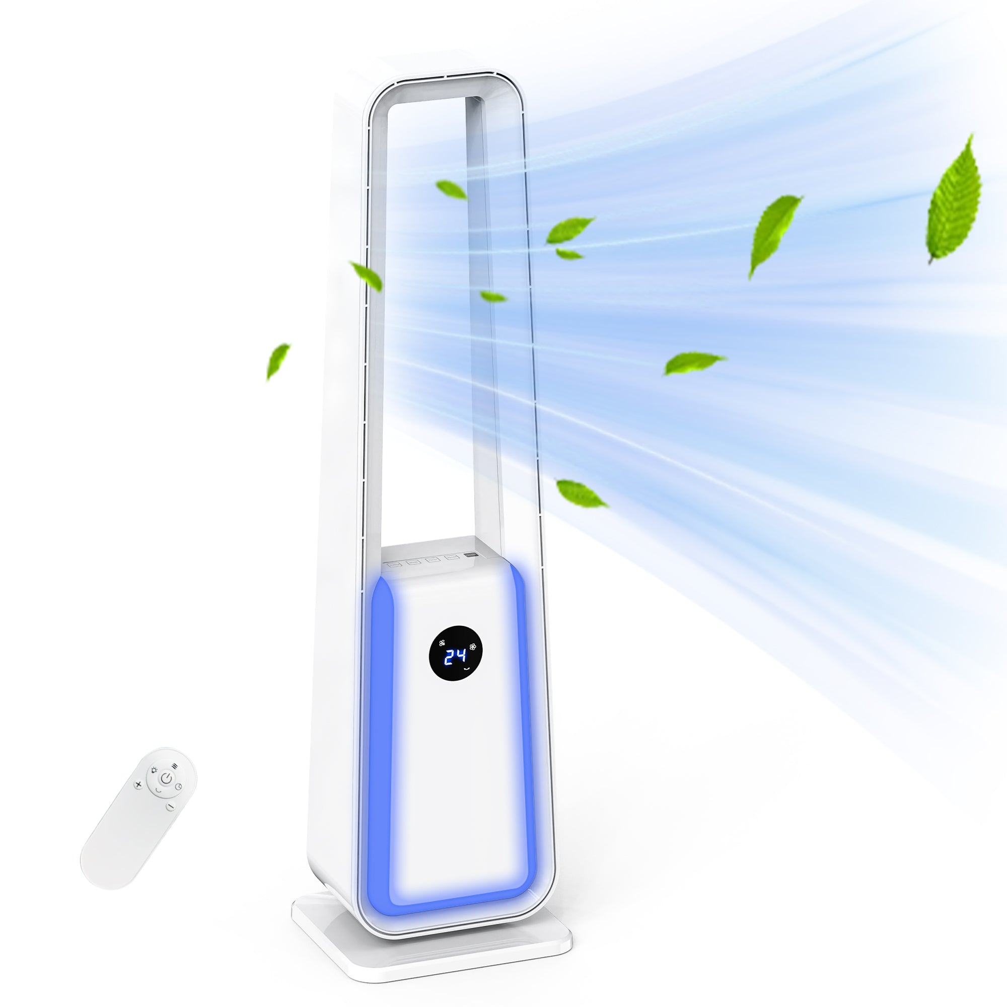 Advwin Powerful Standing Fan with Remote