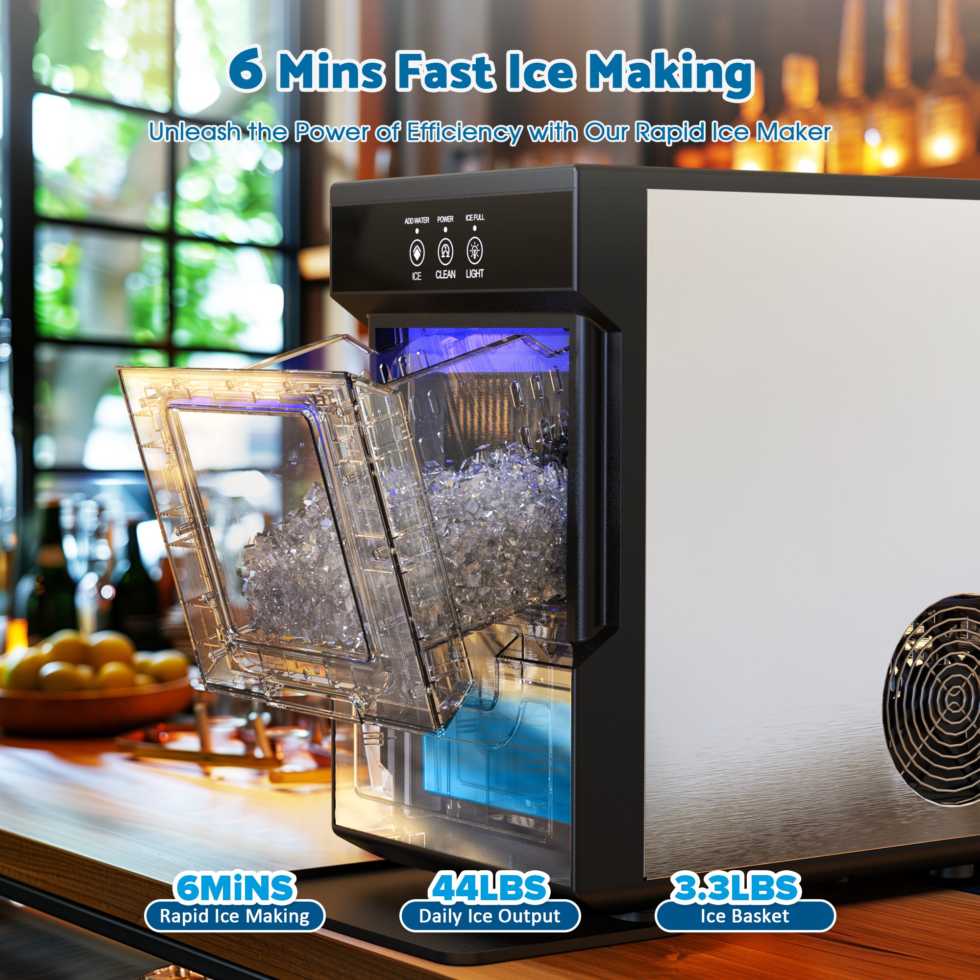 Counter top shops ice maker