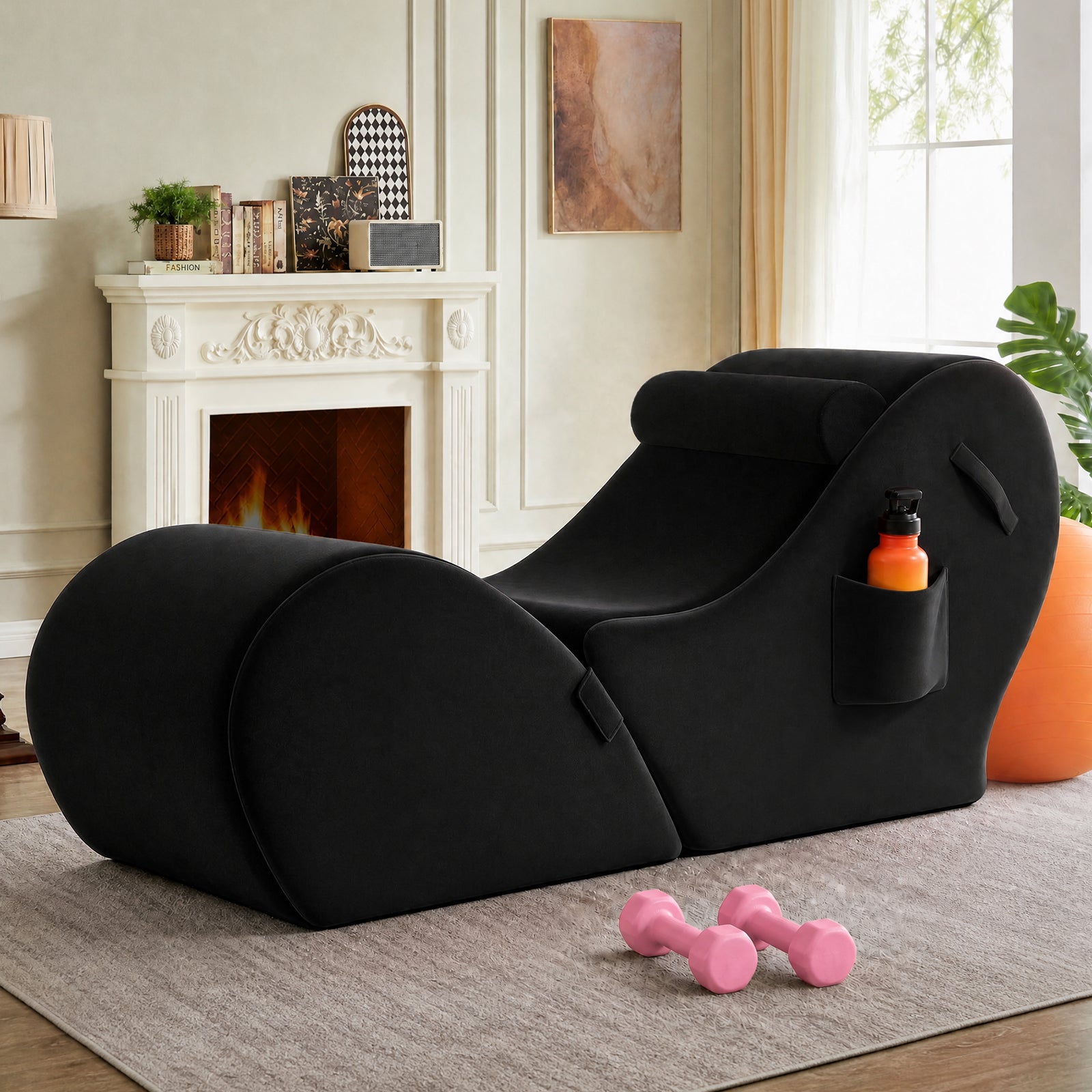 Advwin Convertible Yoga Chaise Lounge for Adults