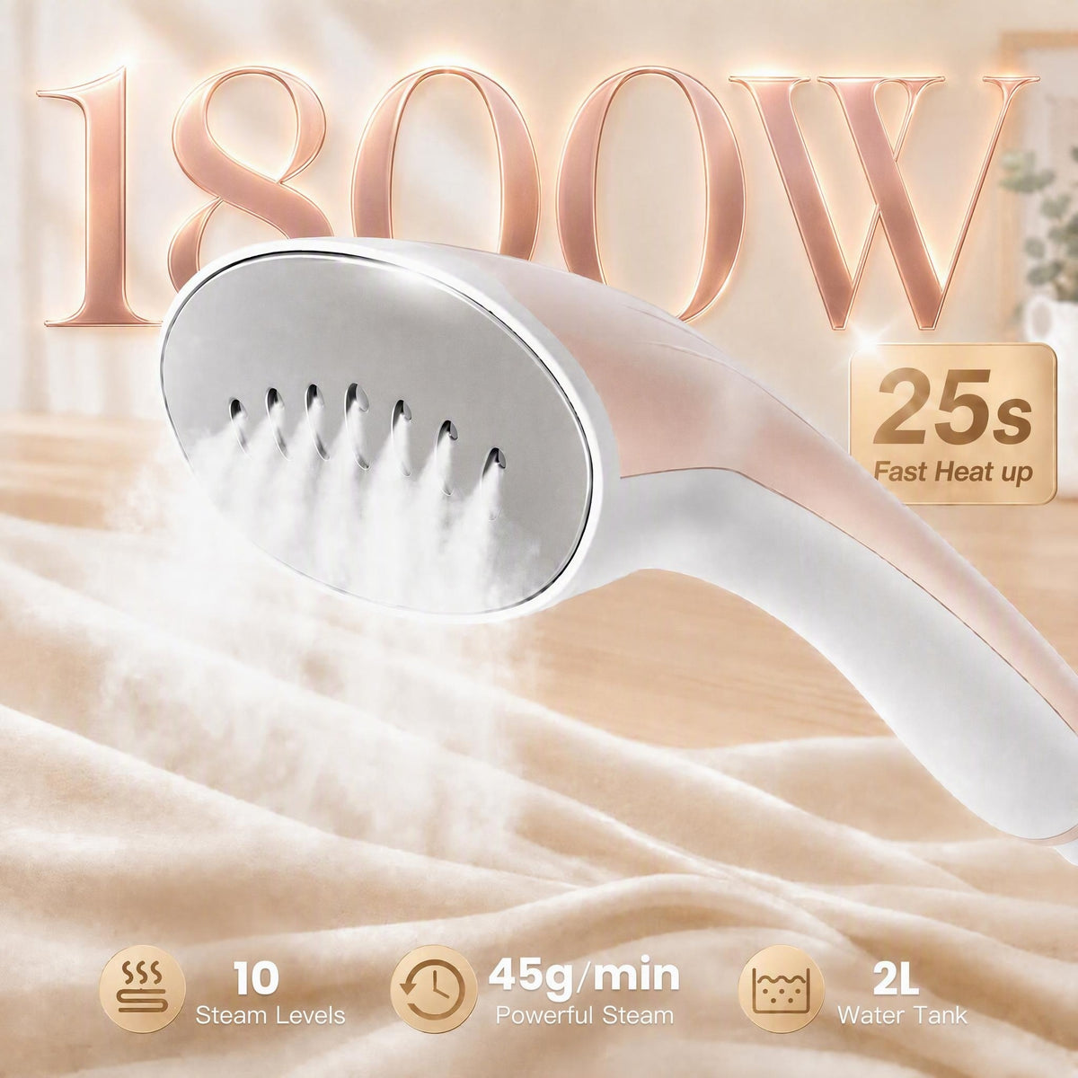 Advwin 1800W Standing Steamer for Clothes