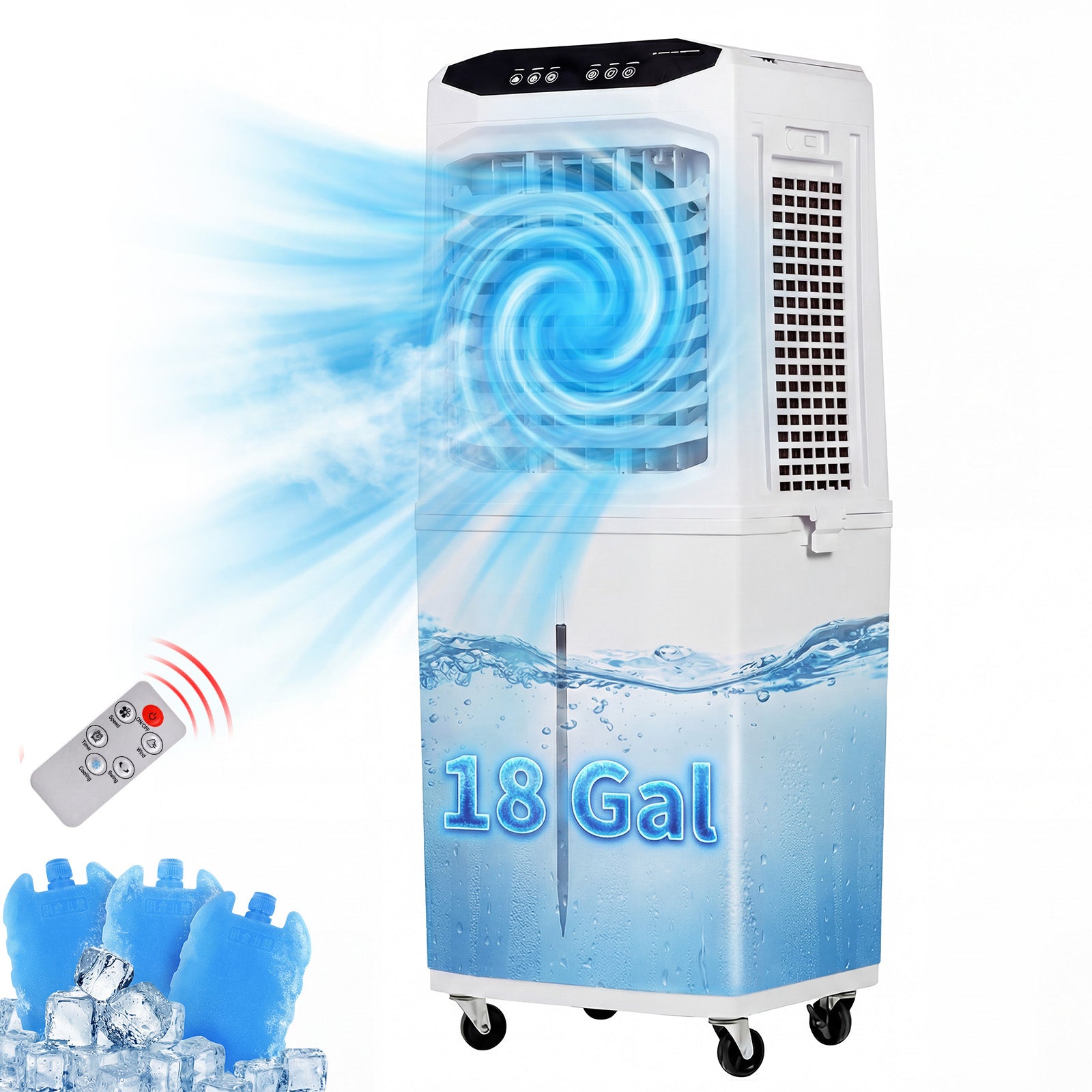 Advwin 3300 CFM Evaporative Swamp Cooler