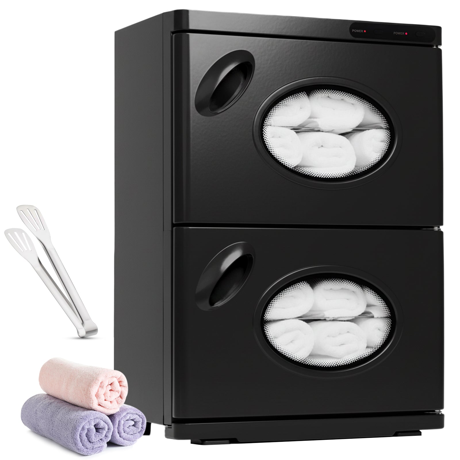 Advwin Hot Towel Warmer Double Cabinet 46L