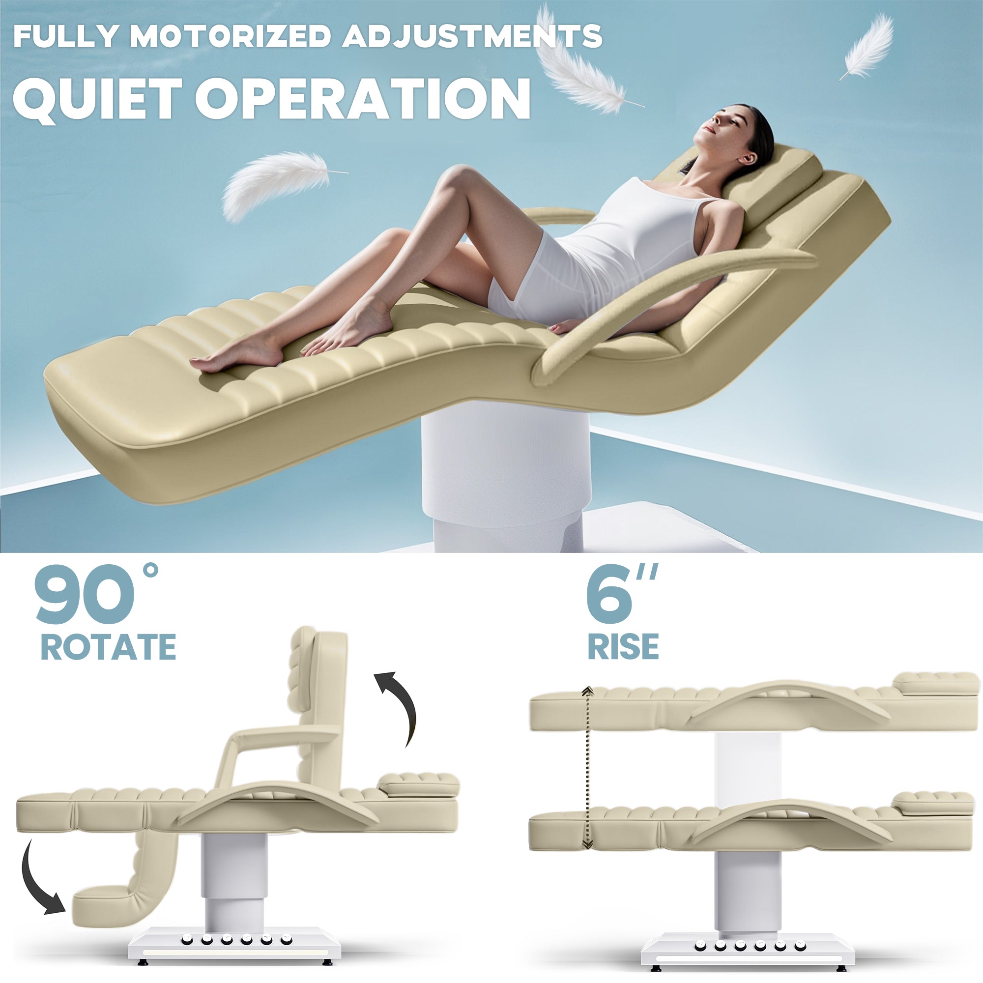 Advwin Electric Massage Chair with LED Light