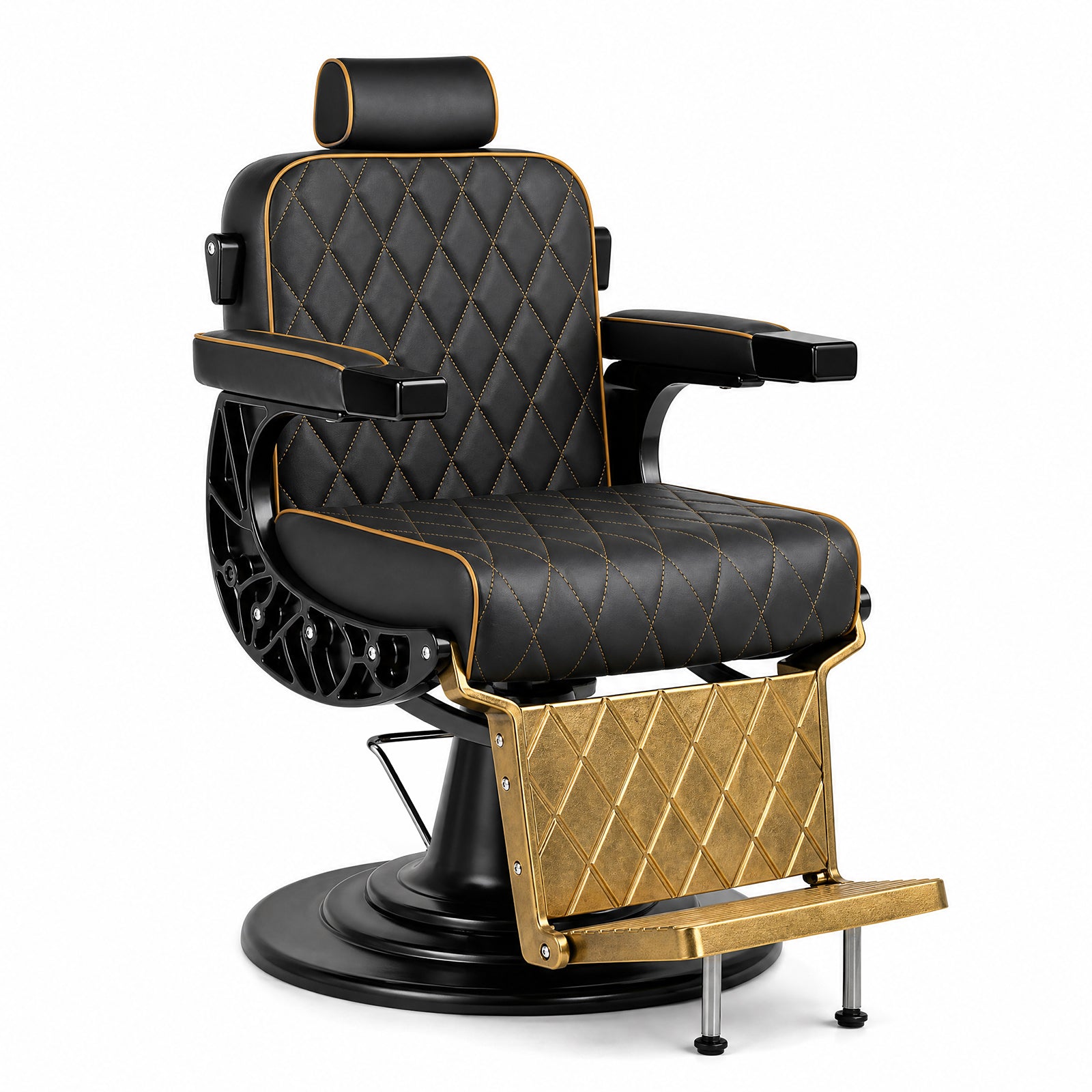 Advwin Vintage Reclining Salon Chair for Barbershop